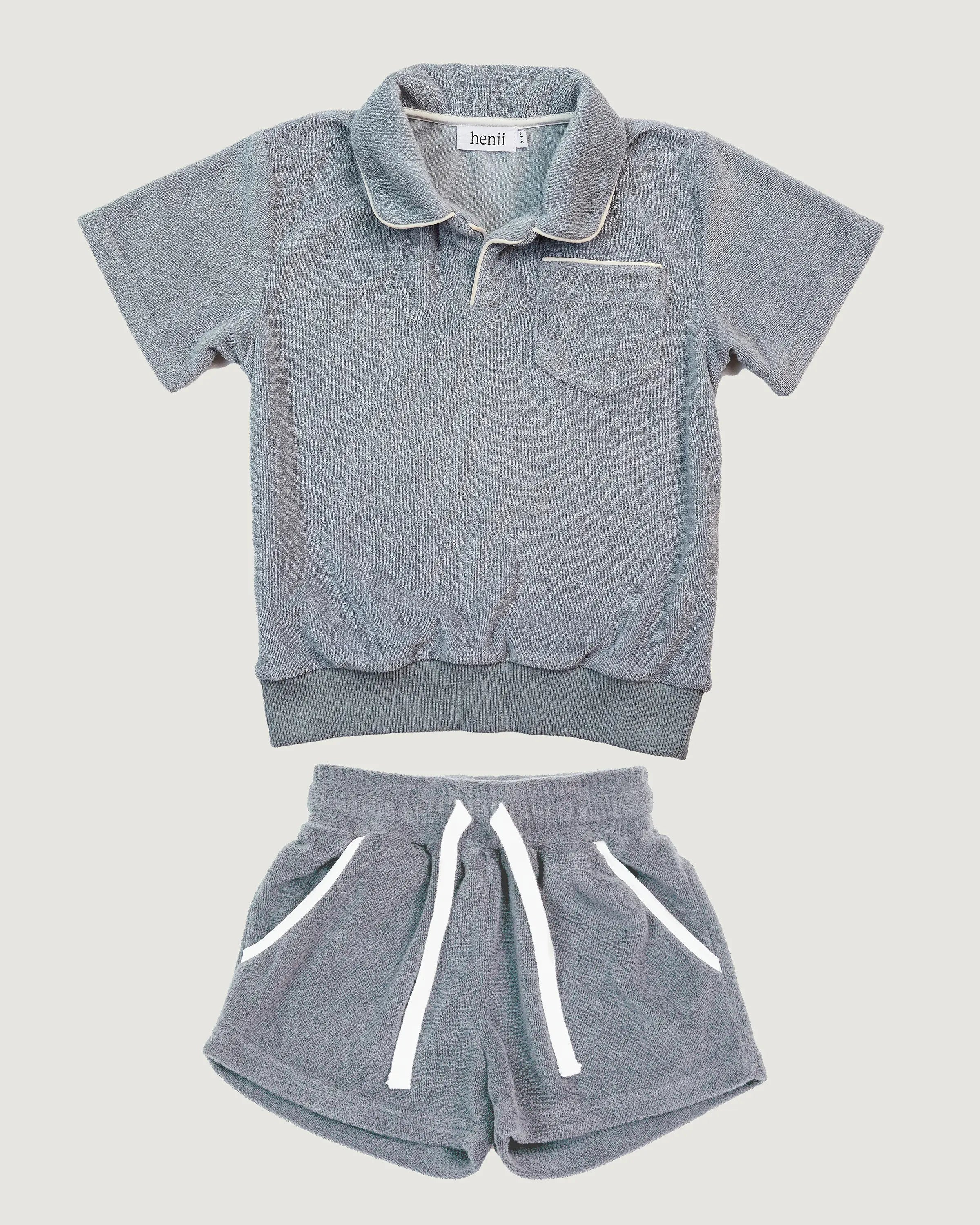 Henii Maui Terry Set | Blue