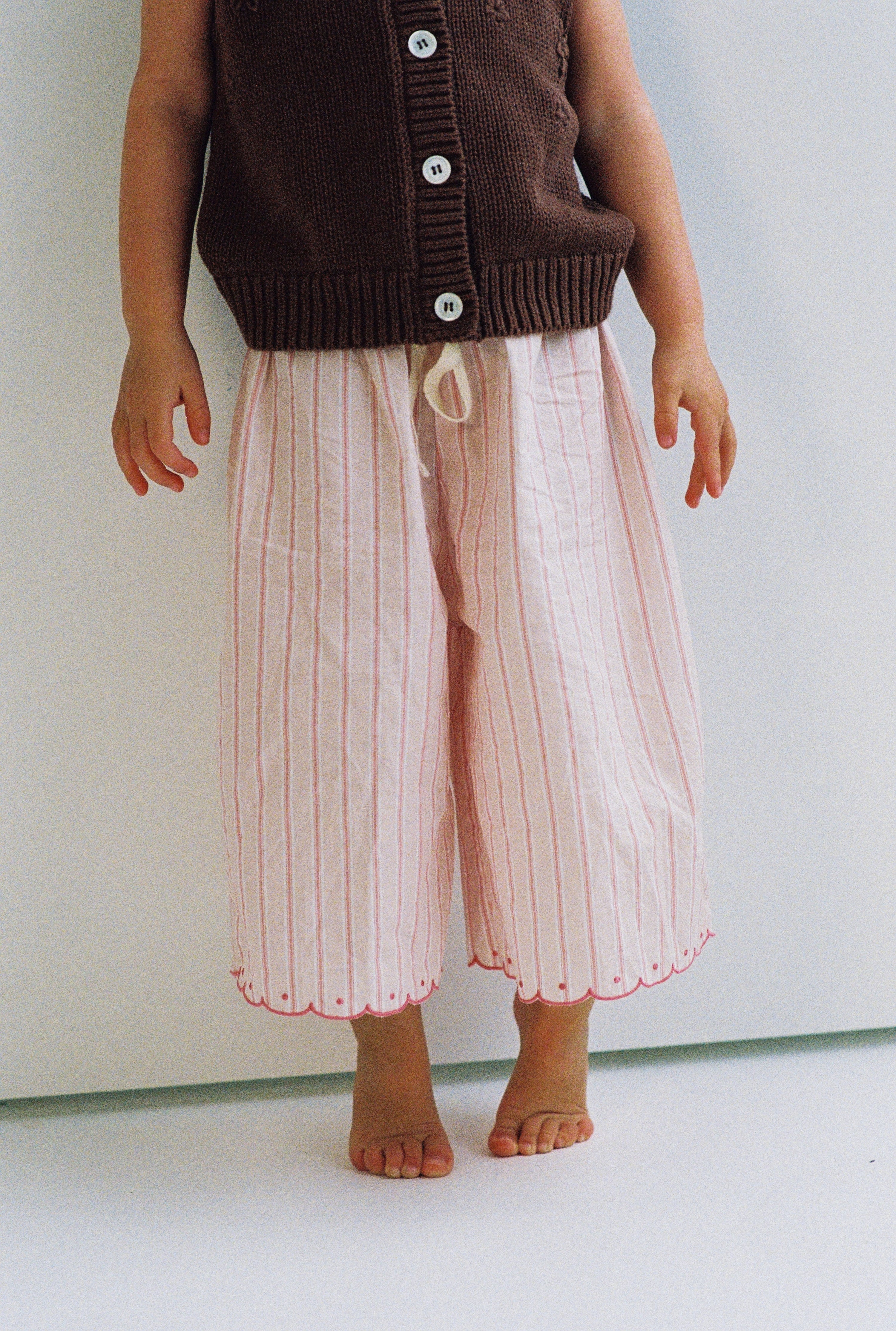 Illoura the Label Fleur Pants | Pink Stripe