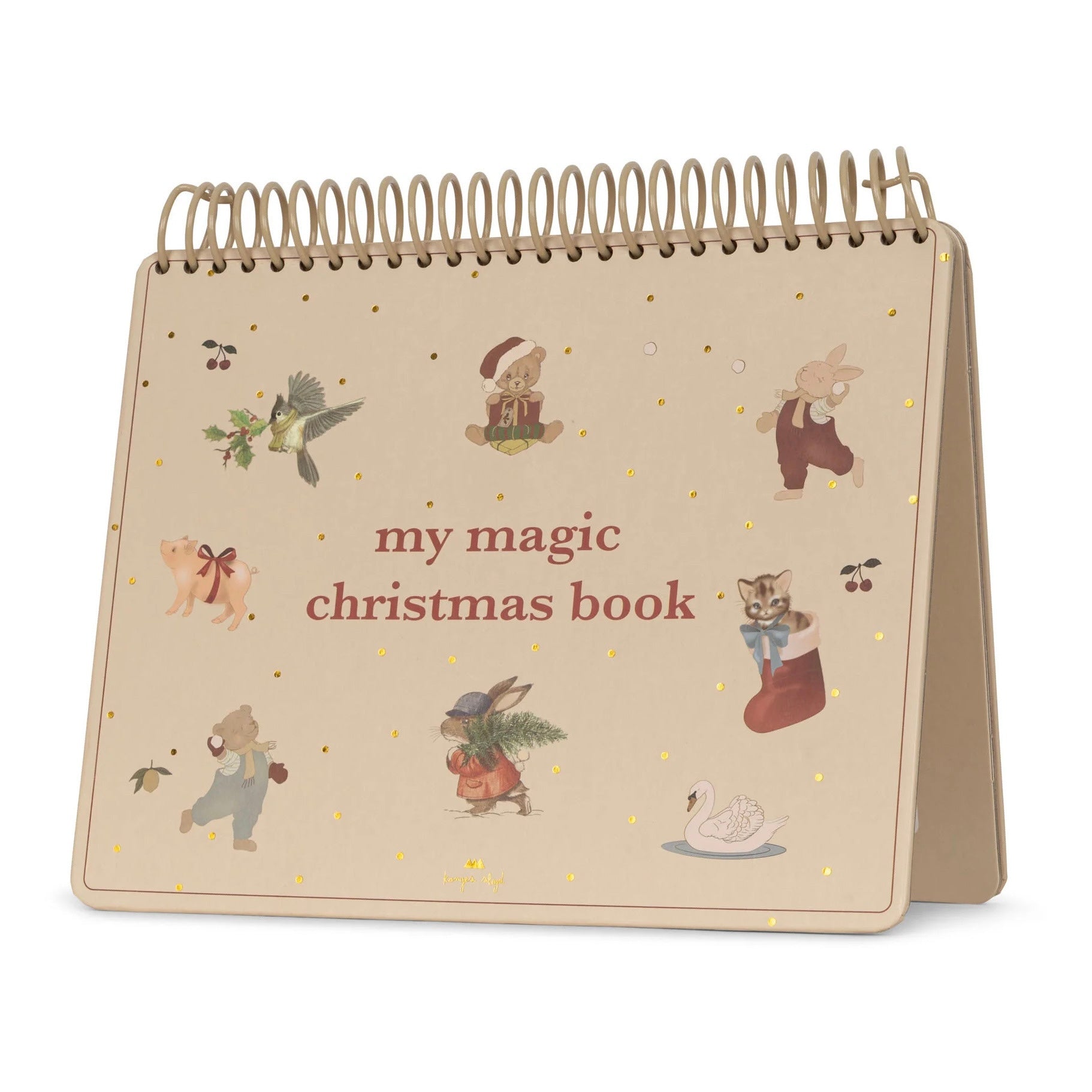 Konges Slojd Magic water book - Christmas red