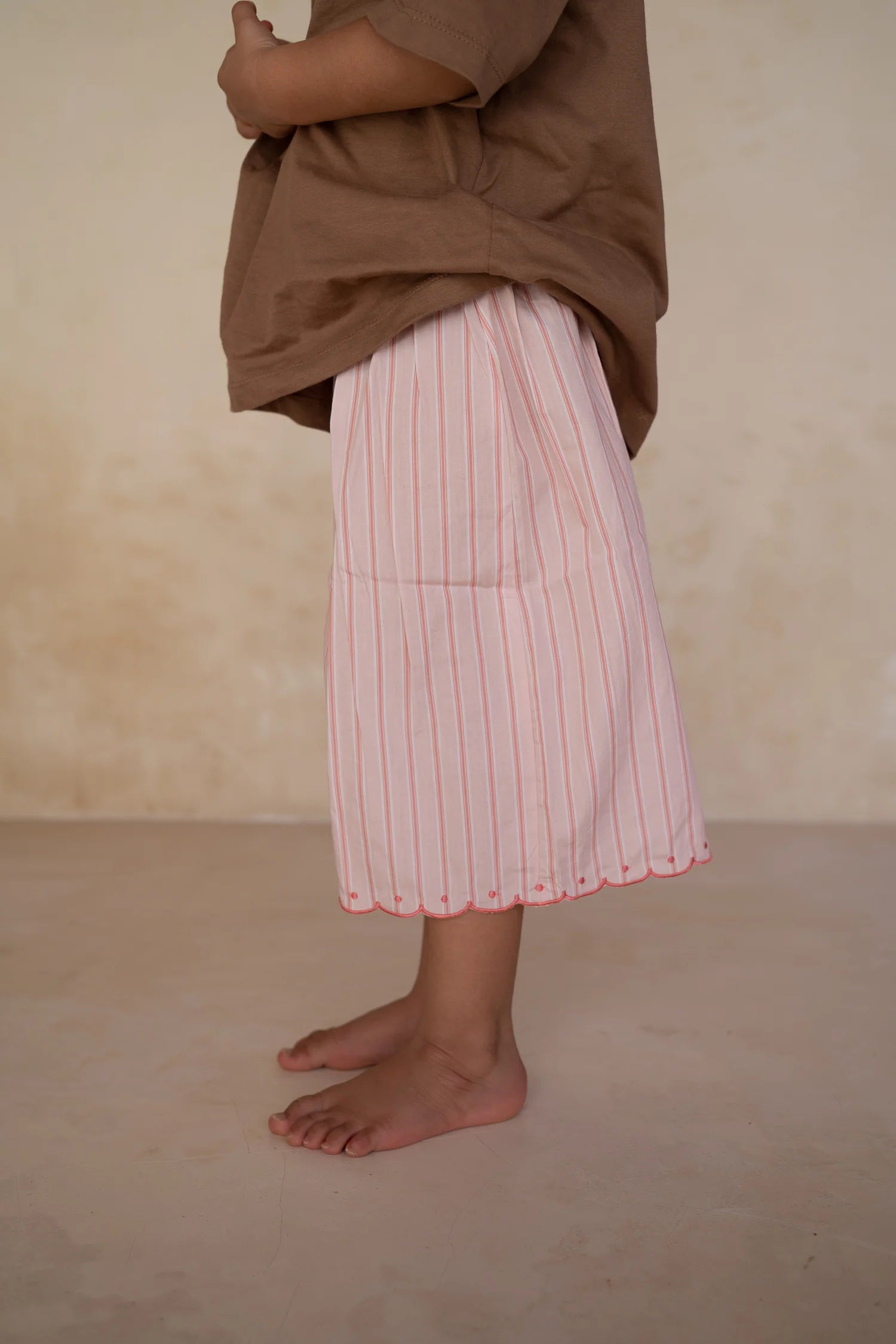 Illoura the Label Fleur Pants | Pink Stripe