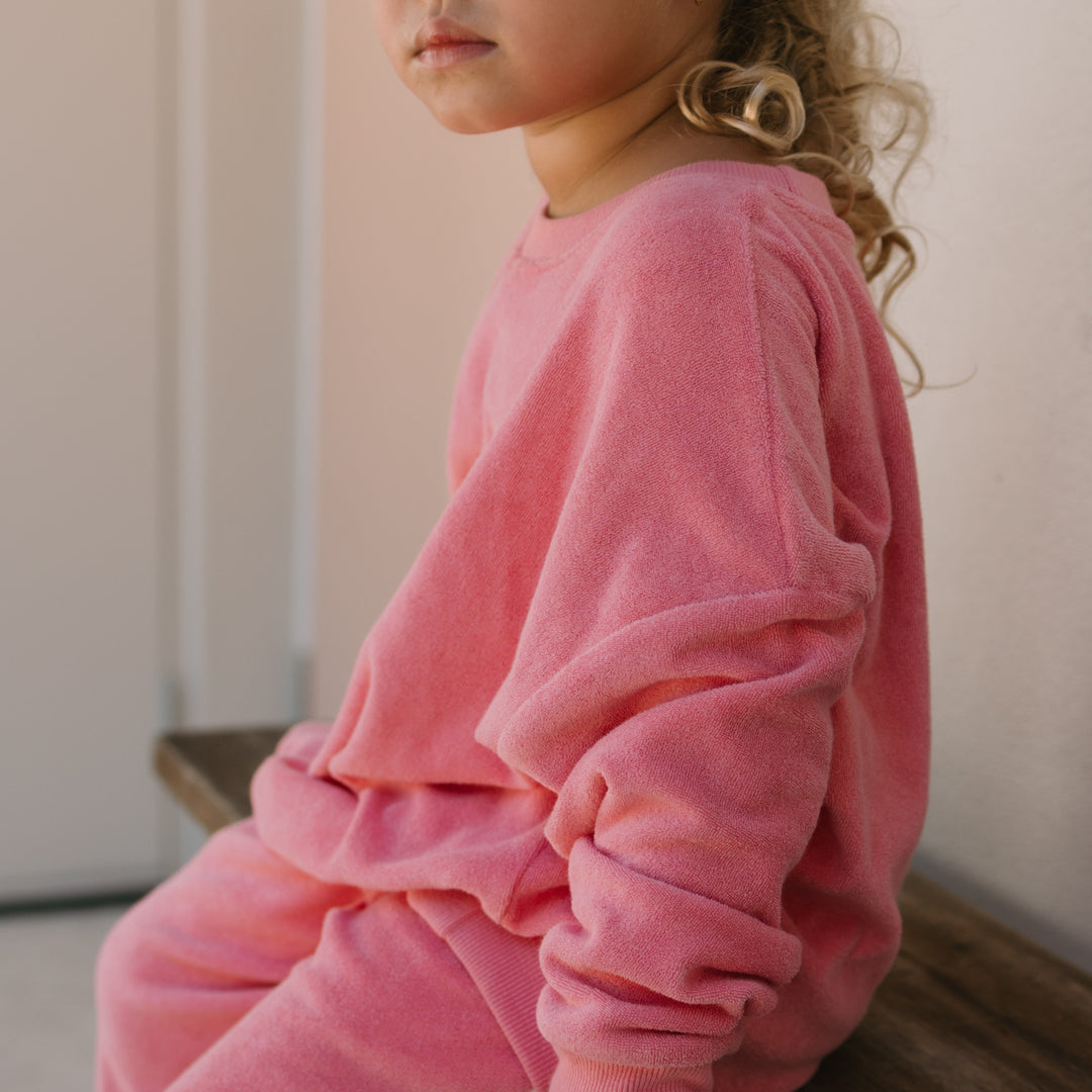 Golden Children Swan Sweater | Meringue Pink