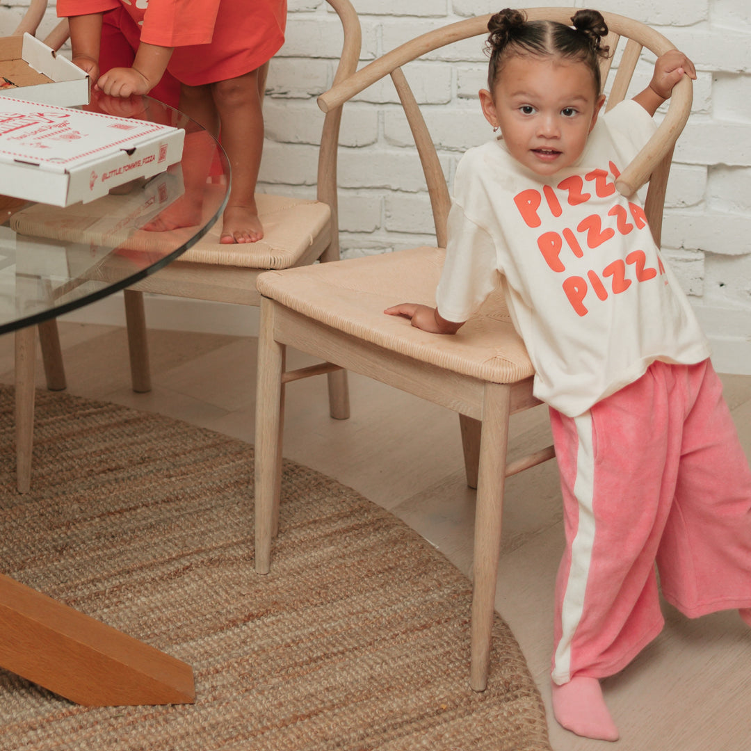 Golden Children Swan Wide Leg Pant | Meringue Pink