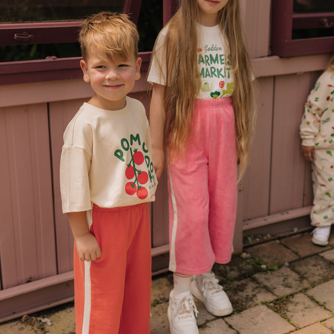 Golden Children Pomodoro Mid Sleeve Tee | Vanilla Parfait