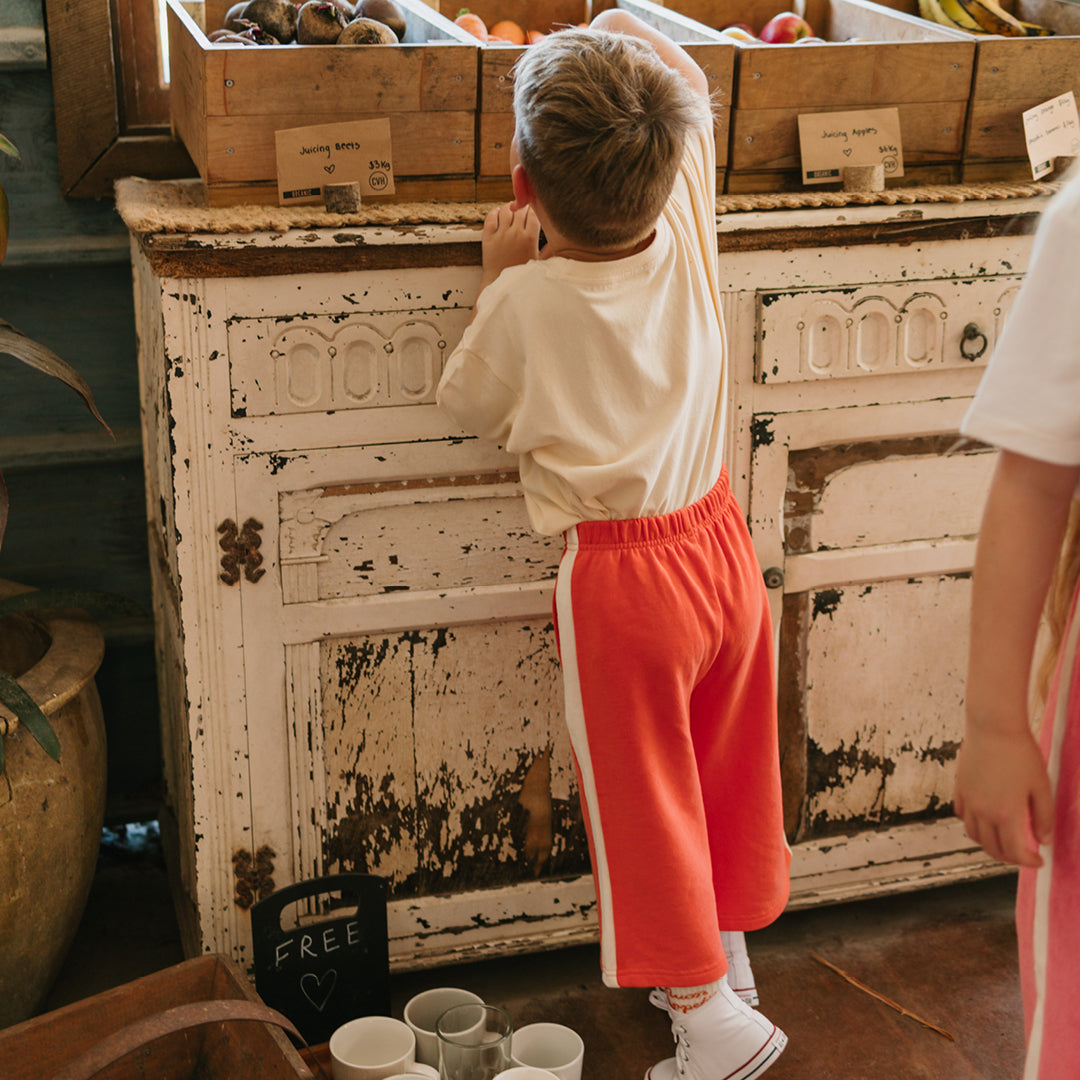 Golden Children Pomodoro Mid Sleeve Tee | Vanilla Parfait