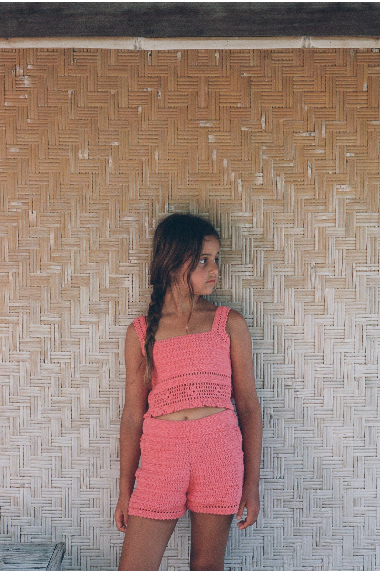 Illoura the Label Crochet Top | Hibiscus