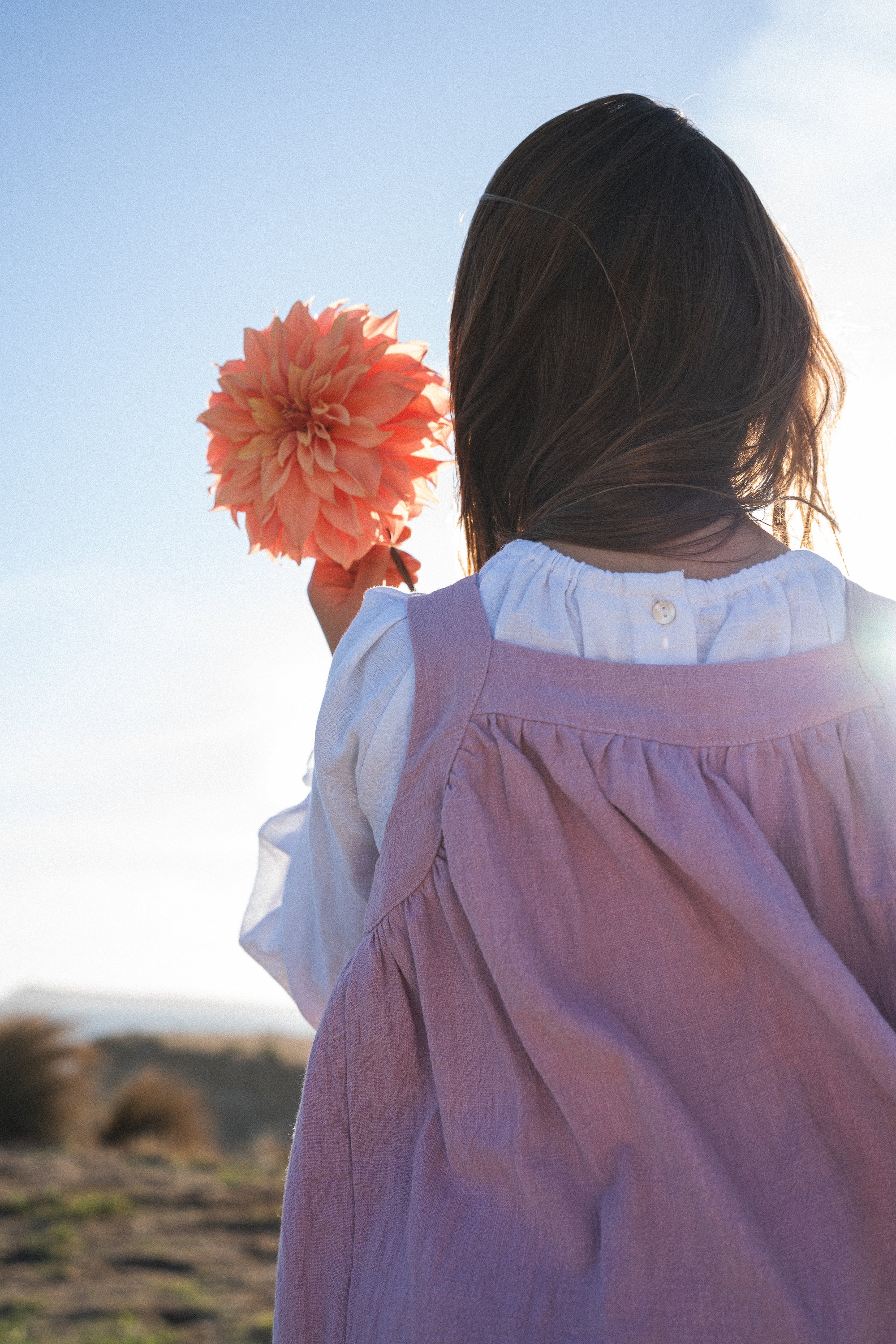 Illoura the Label Iluka Pinafore | Mauve