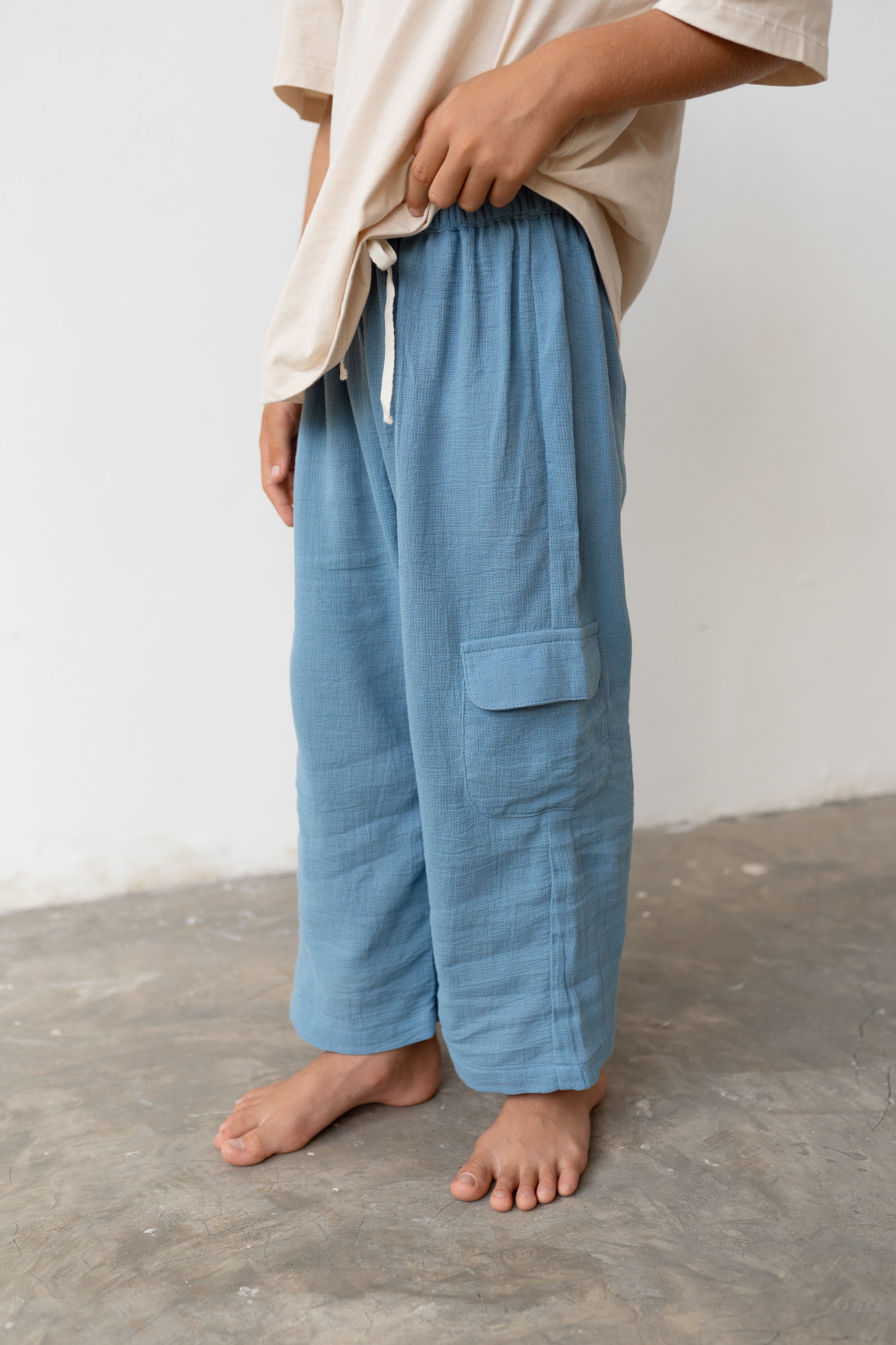 Illoura the Label Hennie Pants | Cornflower
