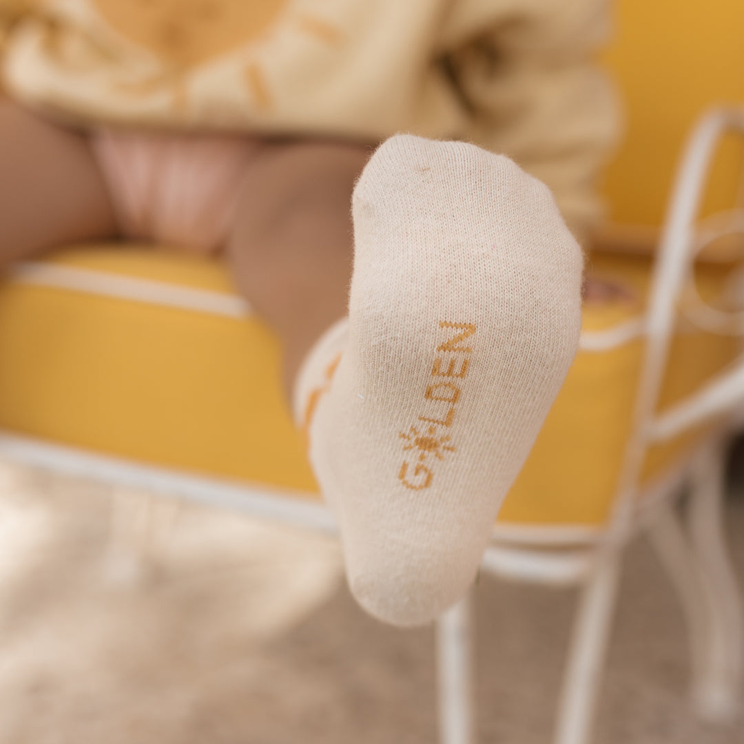 Golden Children  Golden Sun Socks Tan