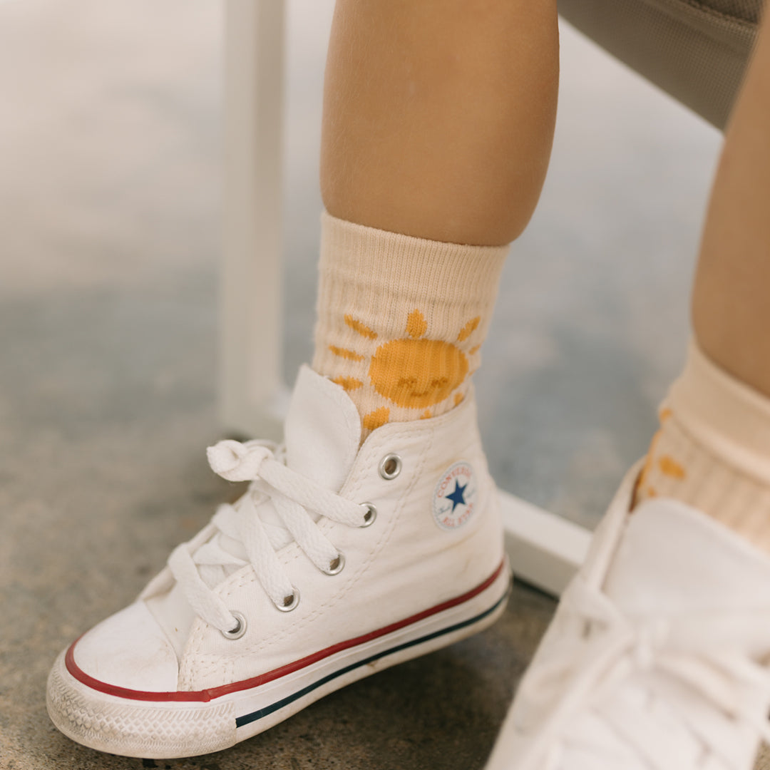 Golden Children  Golden Sun Socks Tan