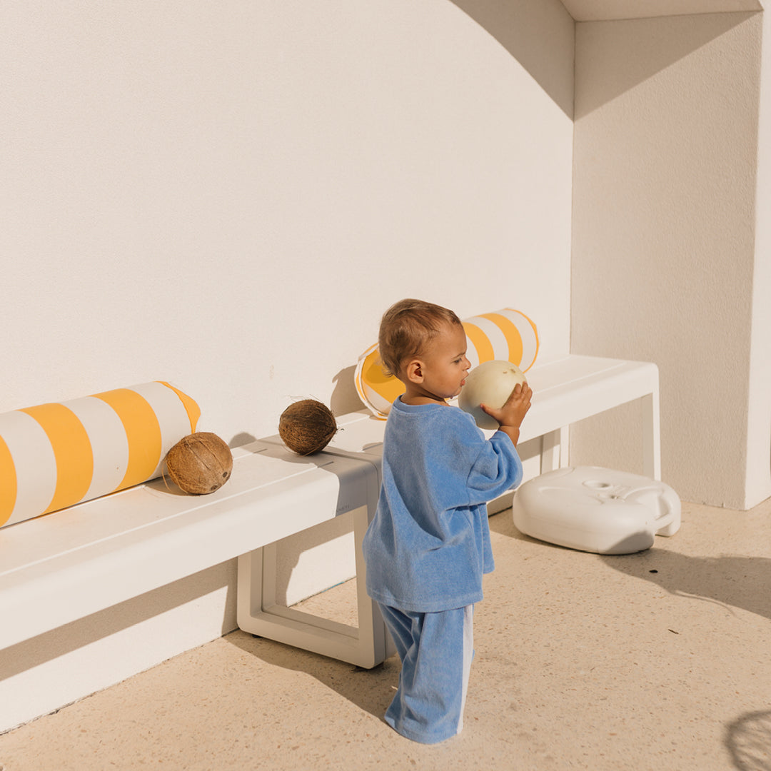 Golden Children Buon Appetito Mid Sleeve Tee | Pool Blue