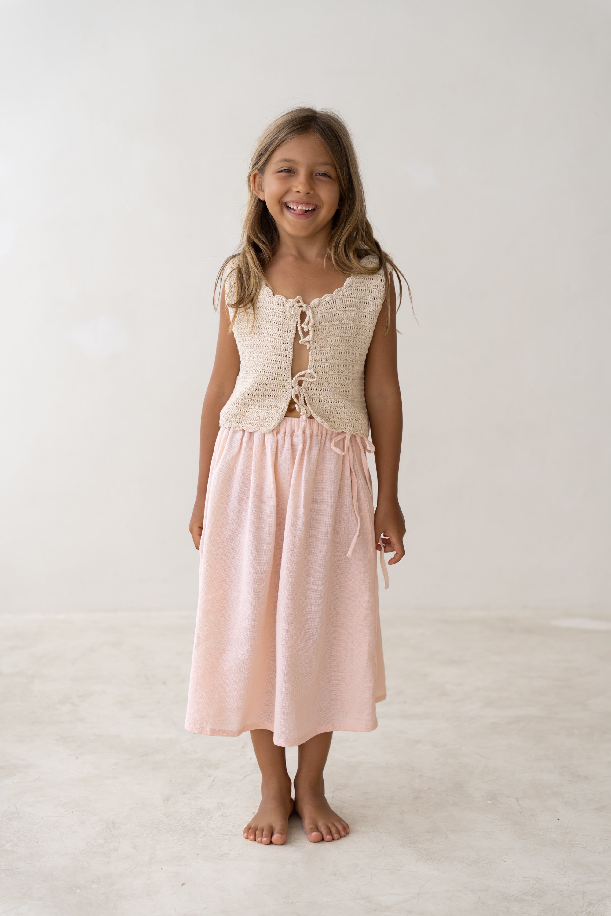 Illoura the Label Posie Skirt | Pink Salt