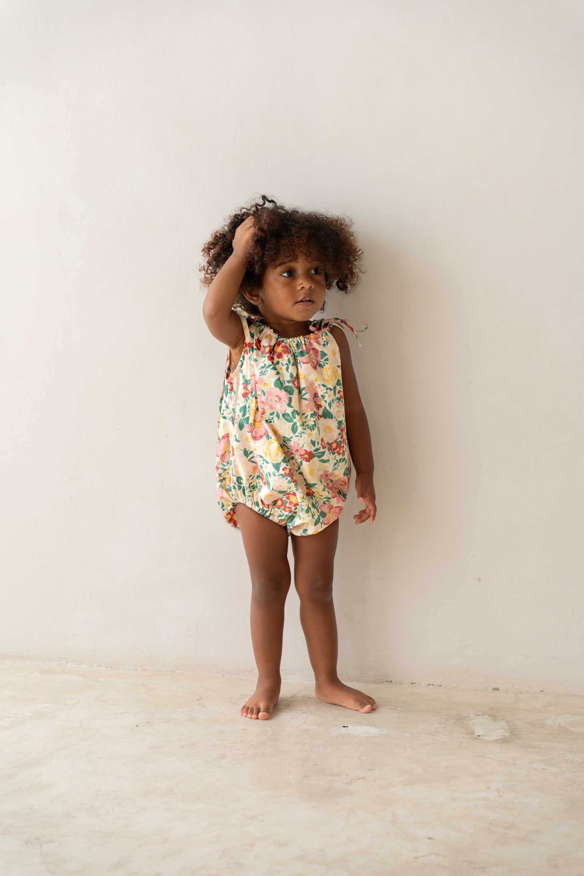 Illoura the Label Lottie Romper | Garden Floral