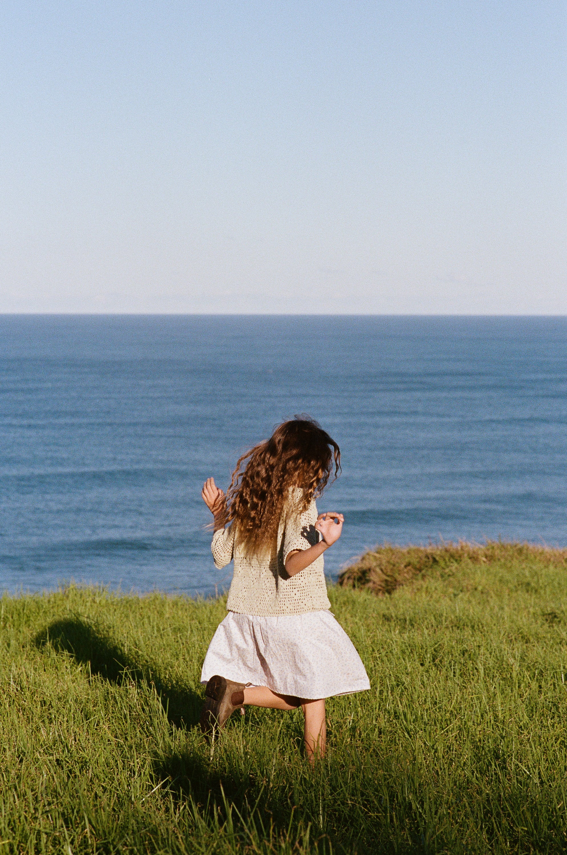 Illoura the Label Lenni Skirt | Indigo Bloom