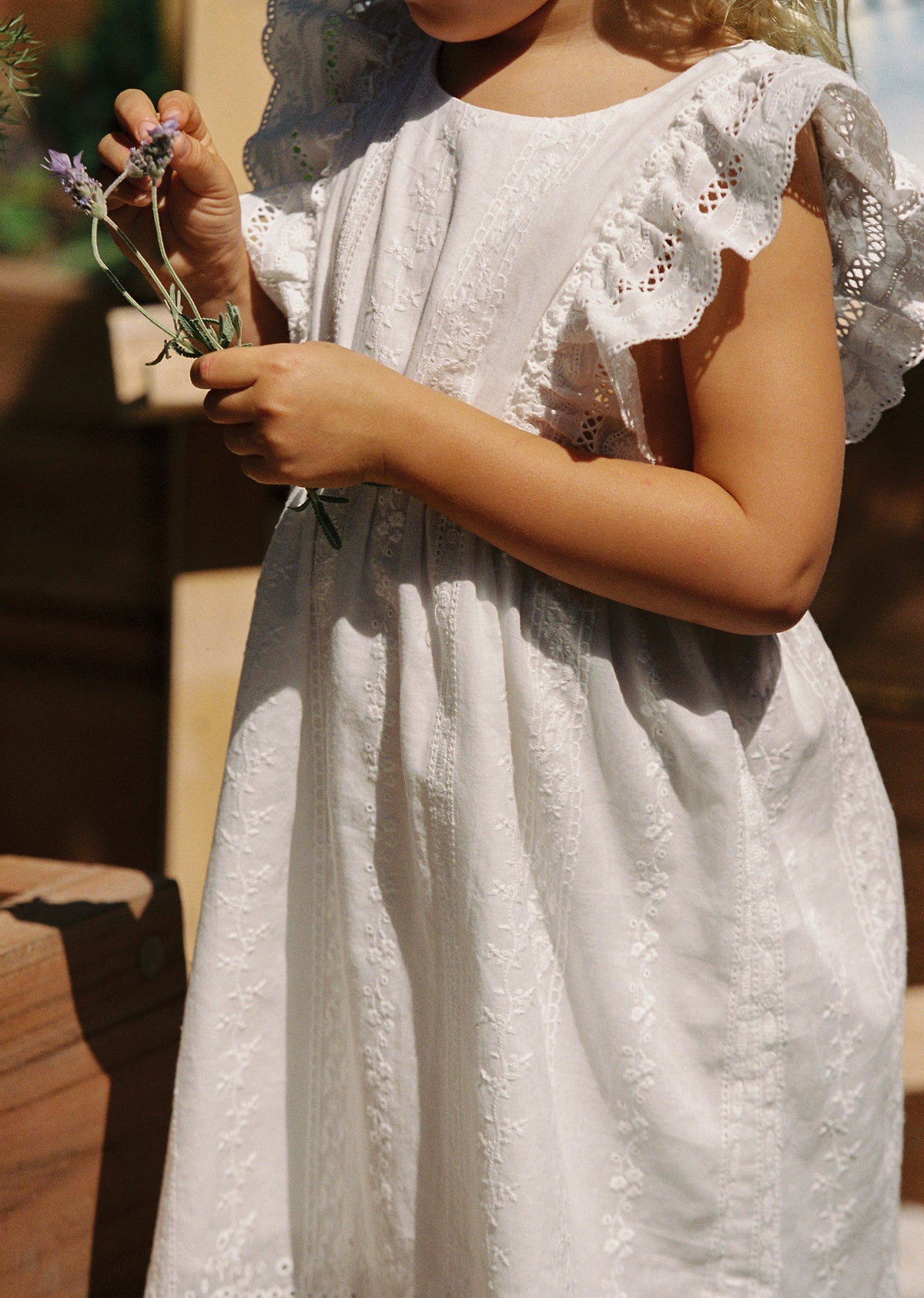 Juni Rumi Dress in Blanc