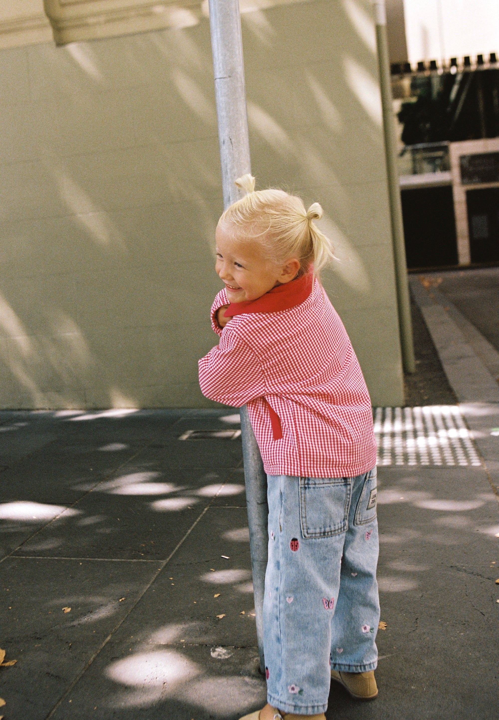 Juni Blair Jean | Garden Embroidery