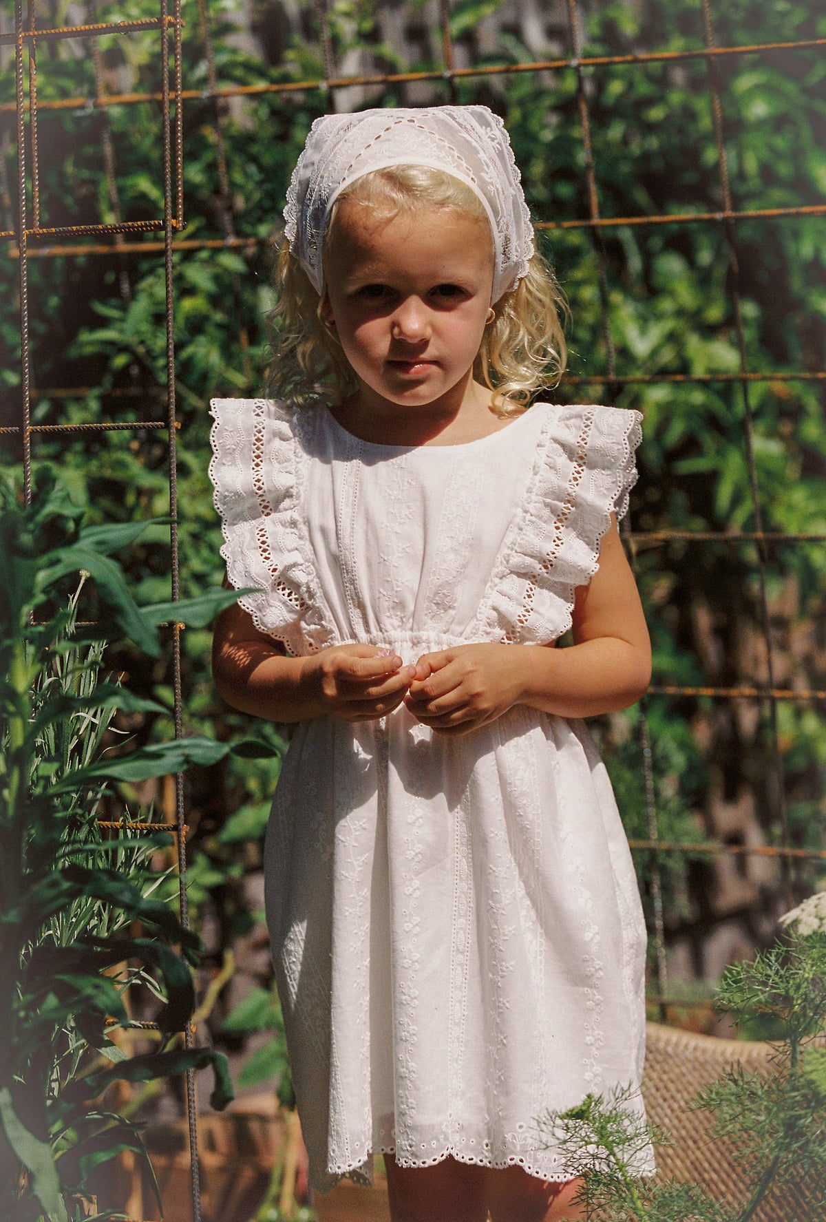 Juni Rumi Dress in Blanc