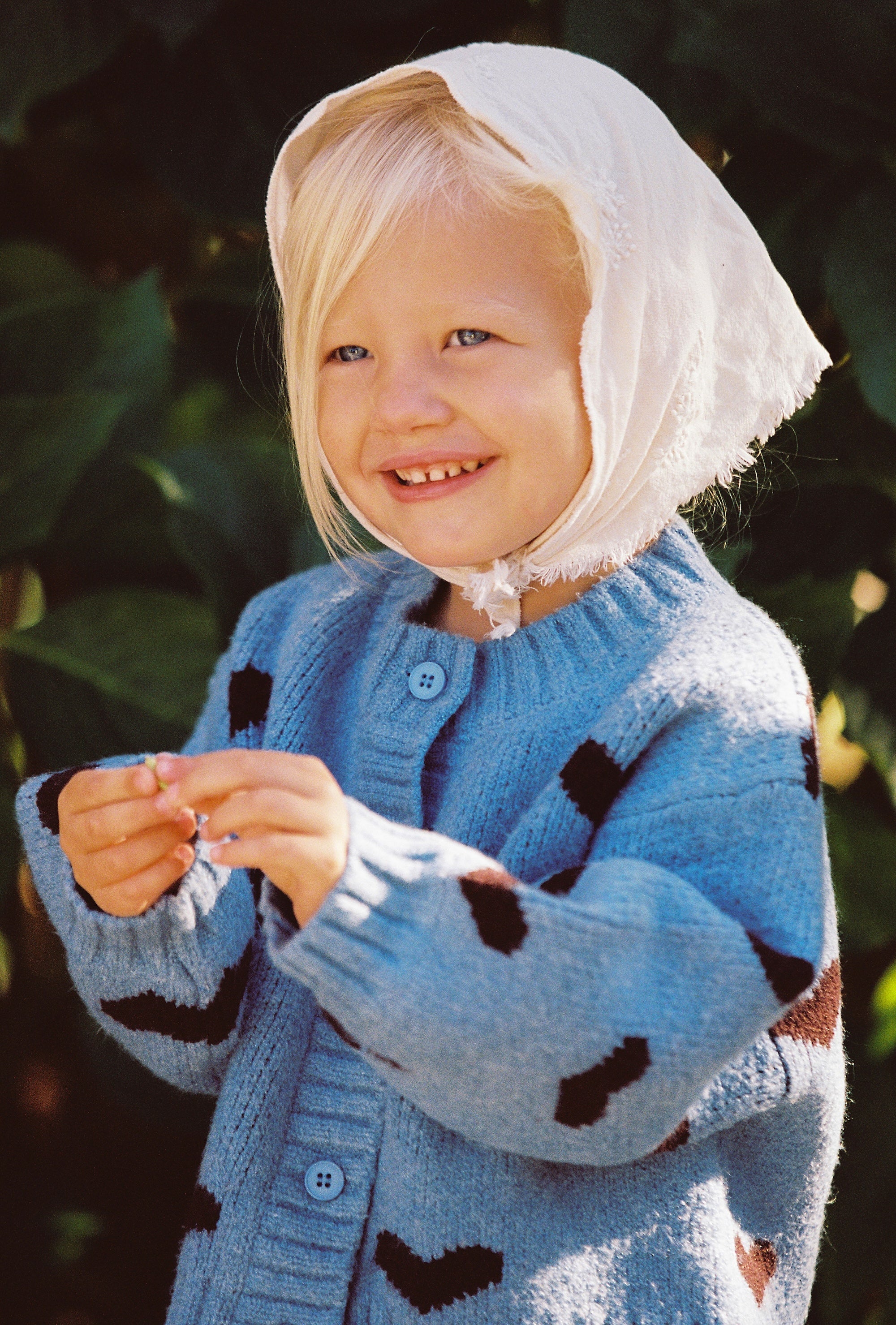 Juni JNR Sweetheart Cardigan | Hearts