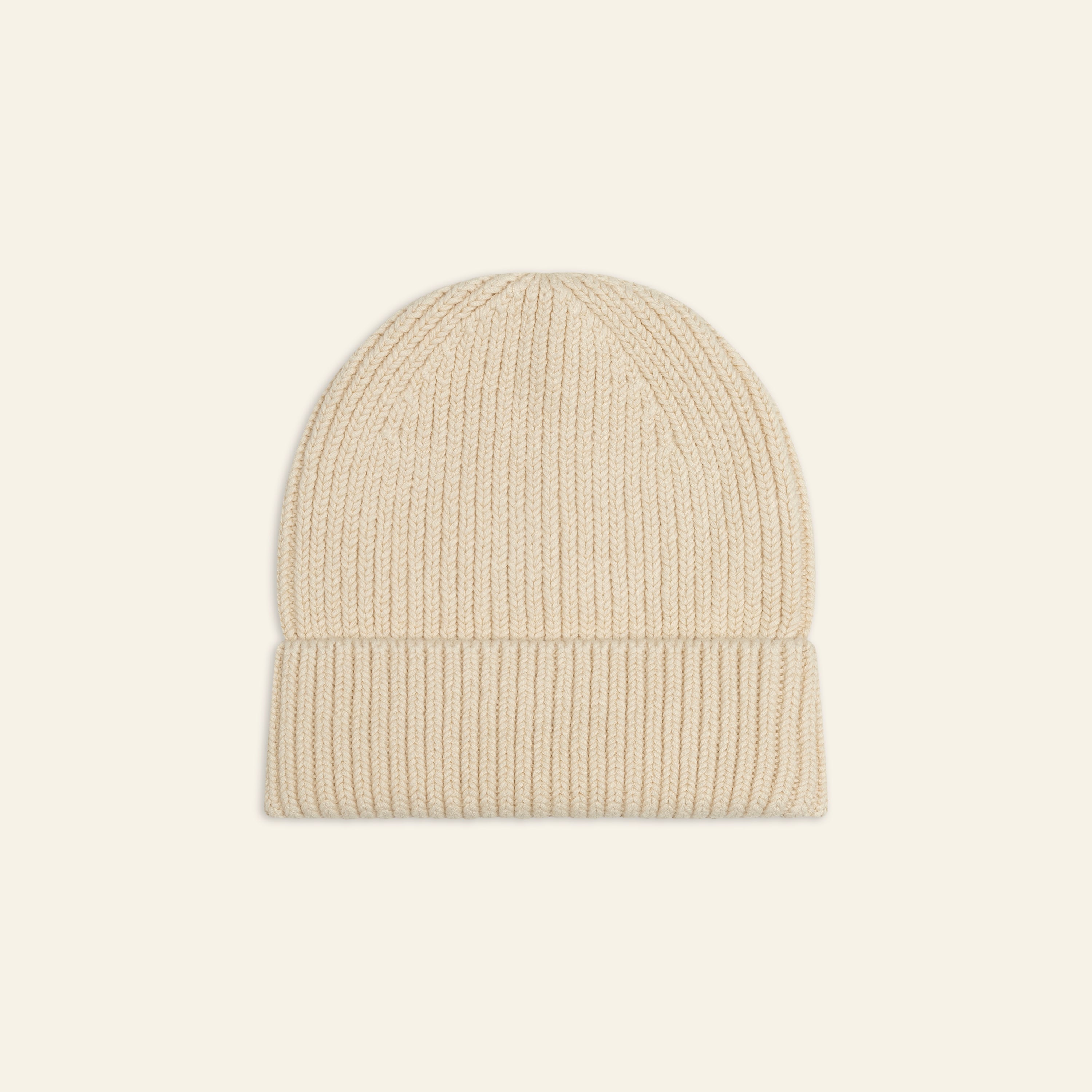 Illoura the Label Knit Beanie -  Biscuit