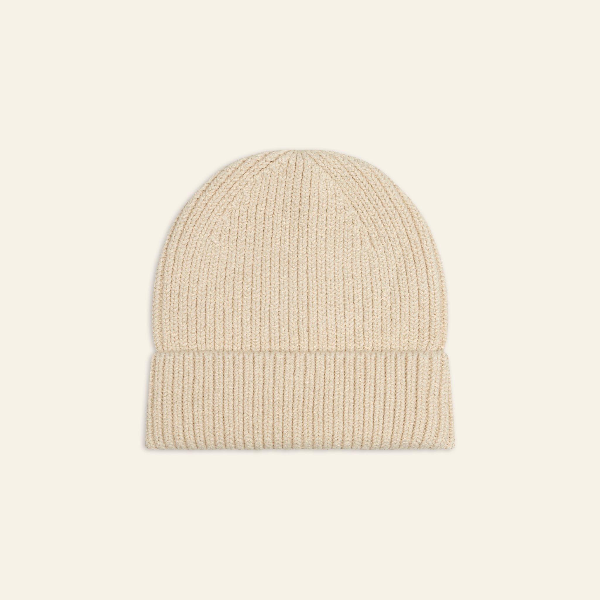 Illoura the Label Knit Beanie -  Biscuit
