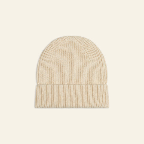 Illoura the Label Knit Beanie -  Biscuit
