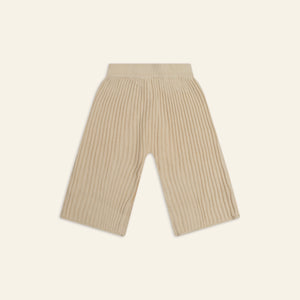 Illoura the Label Essential Knit Pants - Biscuit