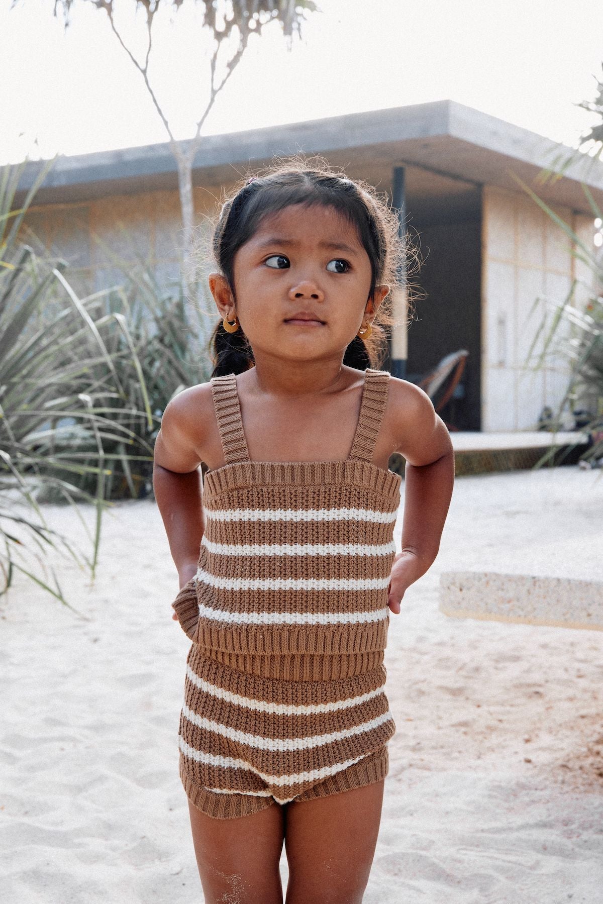 Grown Knitted Bloomers - Cedar