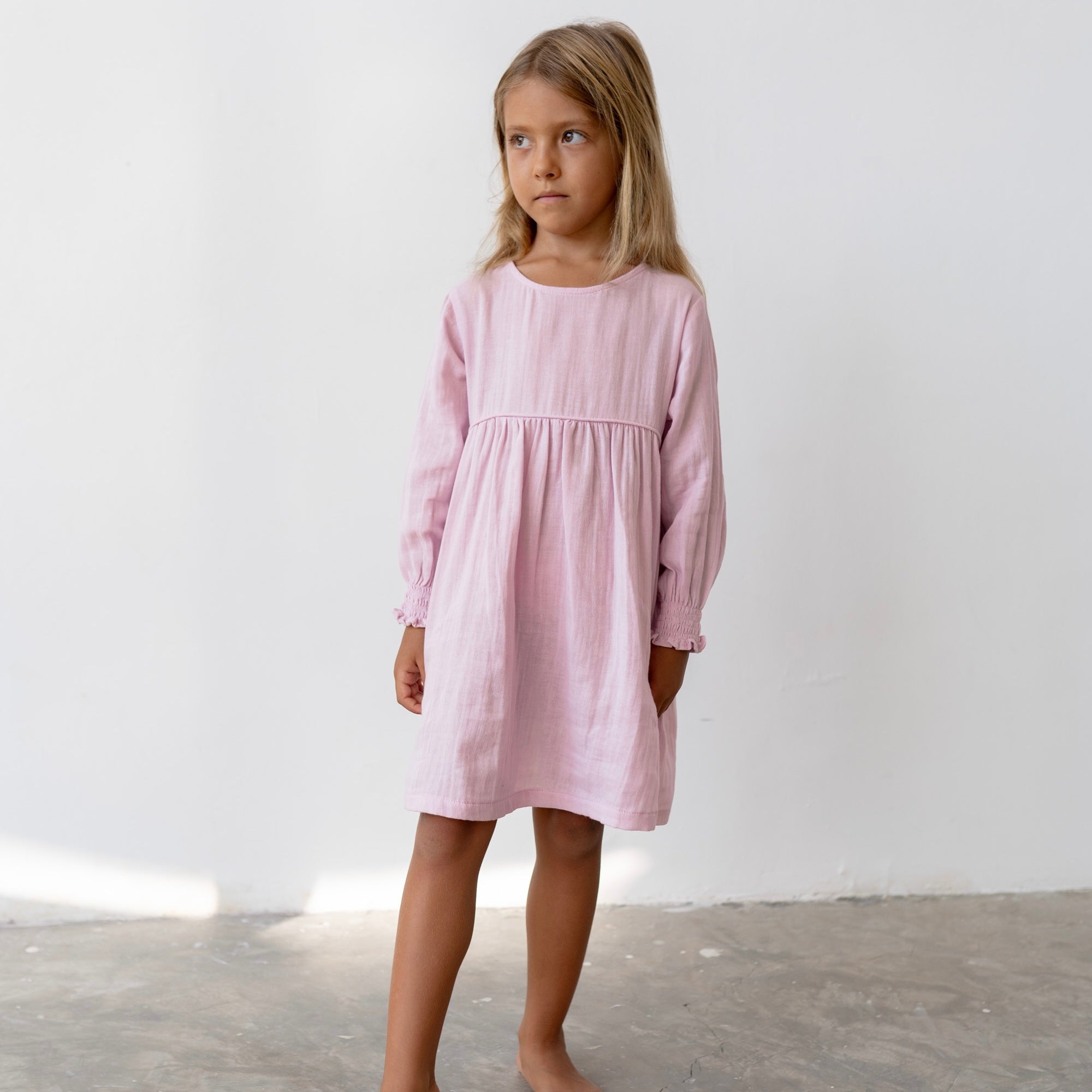 Illoura the Label Yumi Dress - Sweet Pea Pink