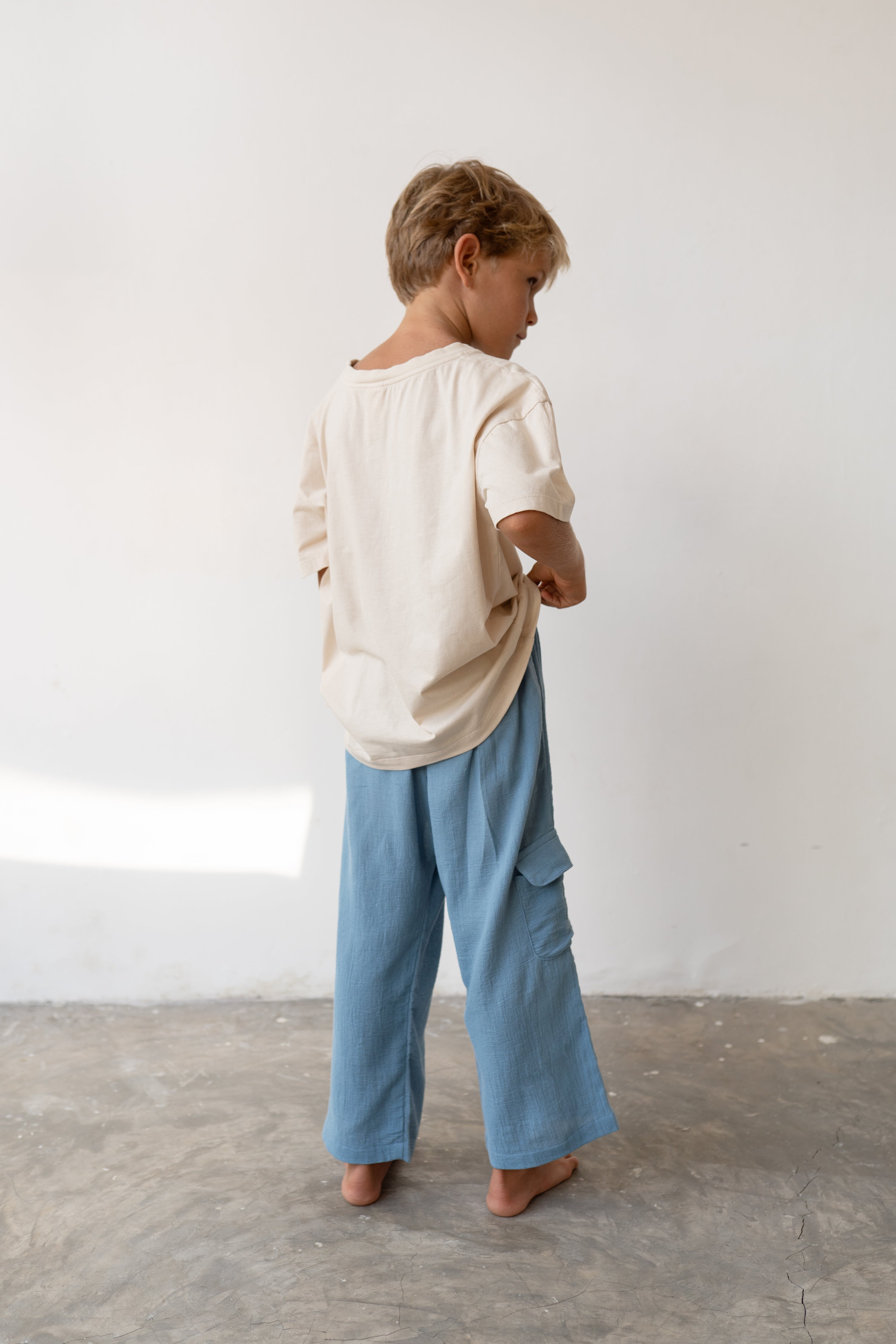 Illoura the Label Hennie Pants - Cornflower