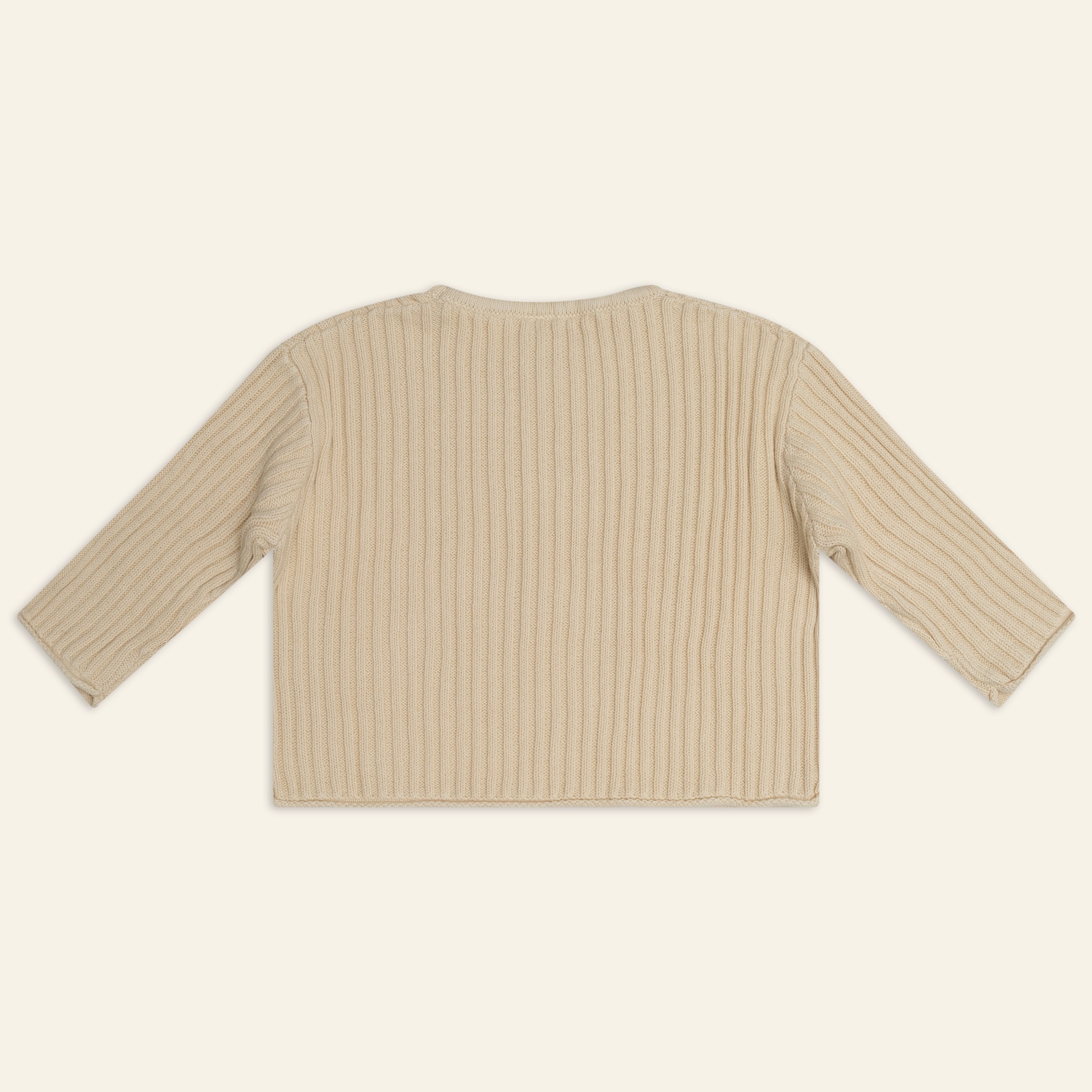 Illoura the Label Essential Knit Jumper | Biscuit