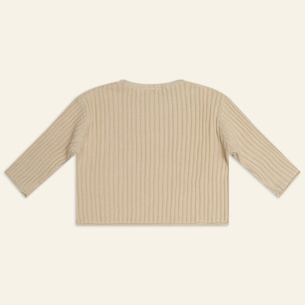 Illoura the Label Essential Knit Jumper - Biscuit