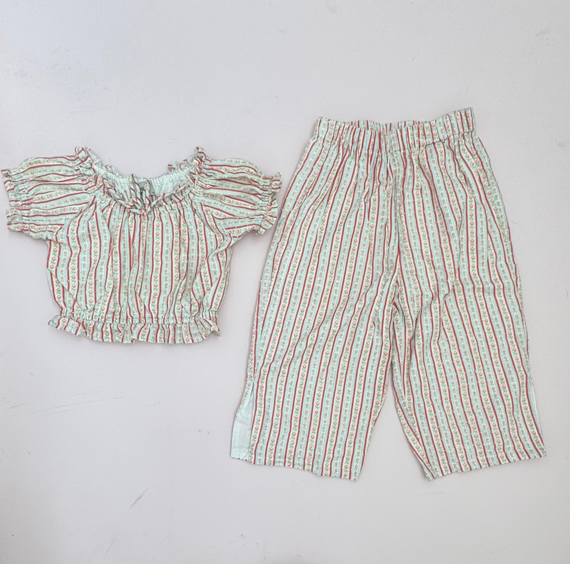 Pre Loved | Pant and Crop set