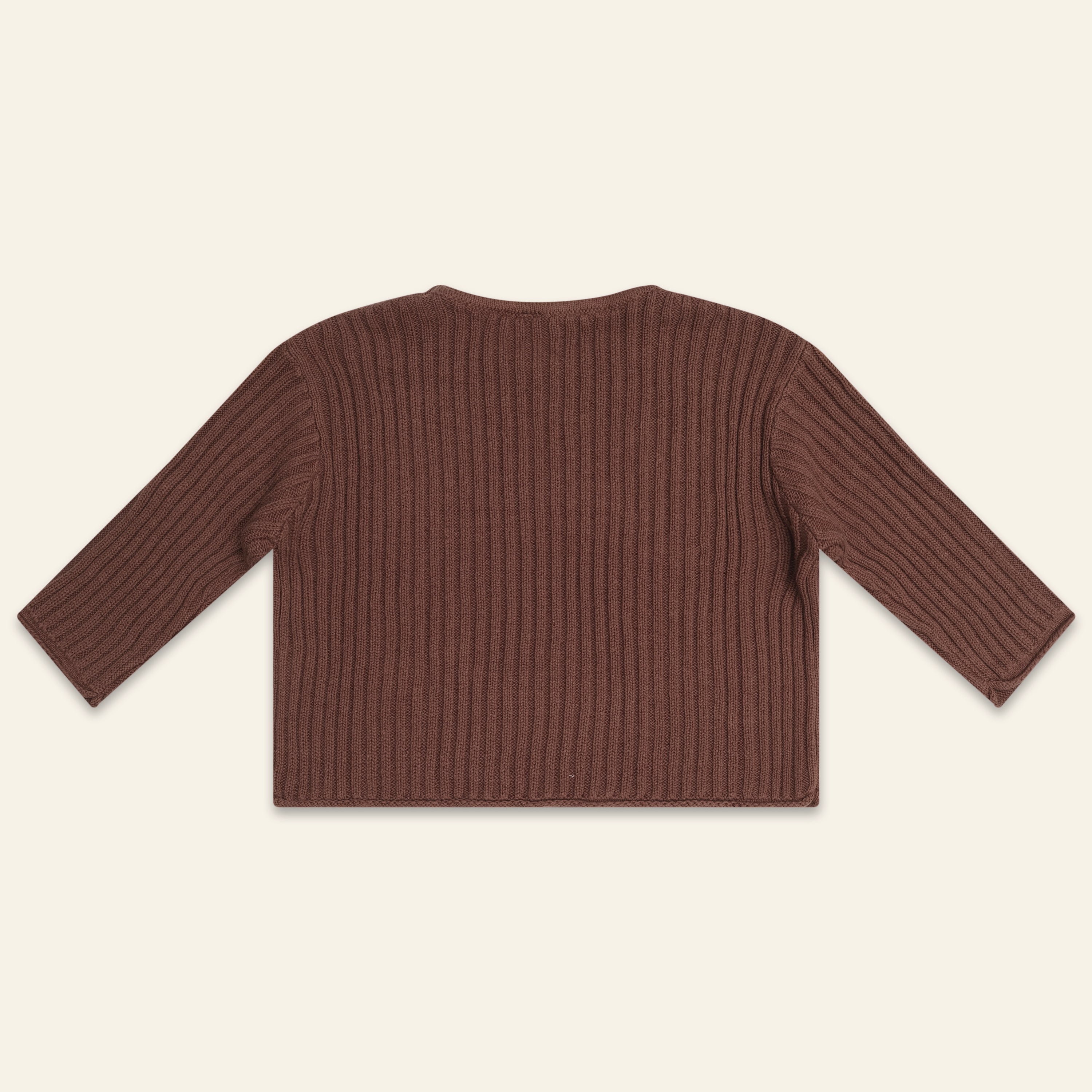 Illoura the Label Essential Knit Jumper - Cocoa