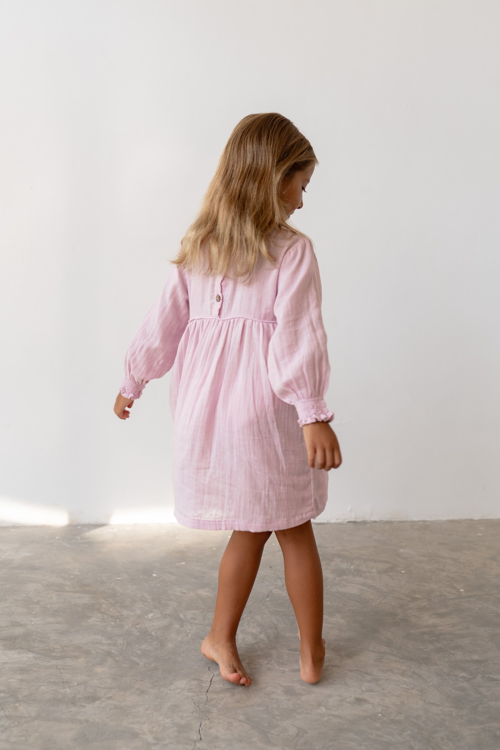 Illoura the Label Yumi Dress - Sweet Pea Pink