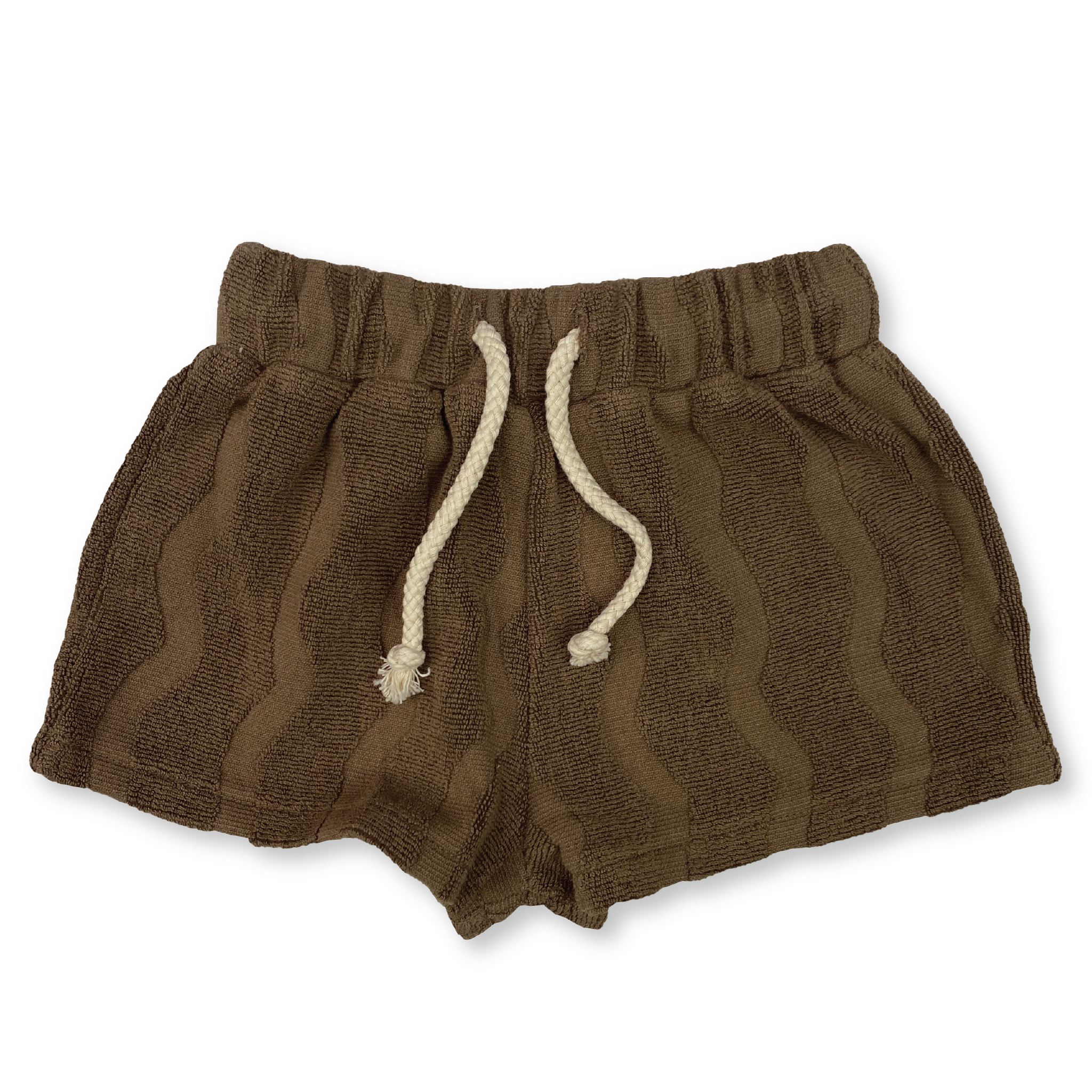 Grown Terry Shorts - Mud Wave
