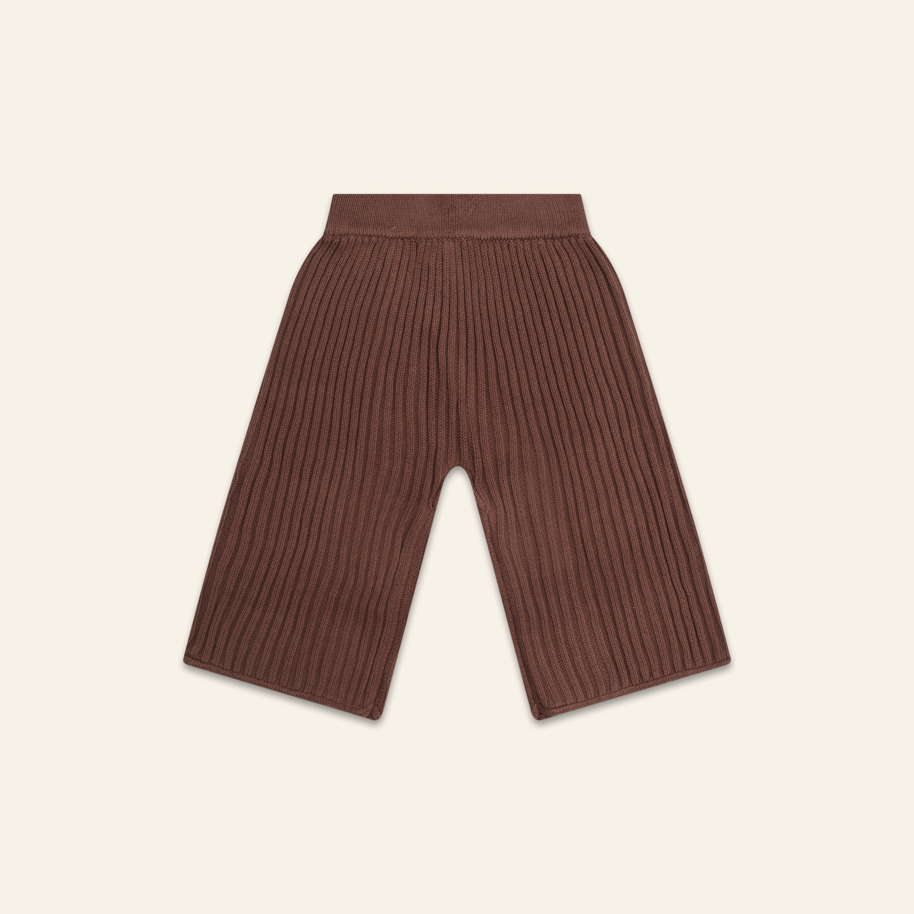 Illoura the Label Essential Knit Pants | Cocoa