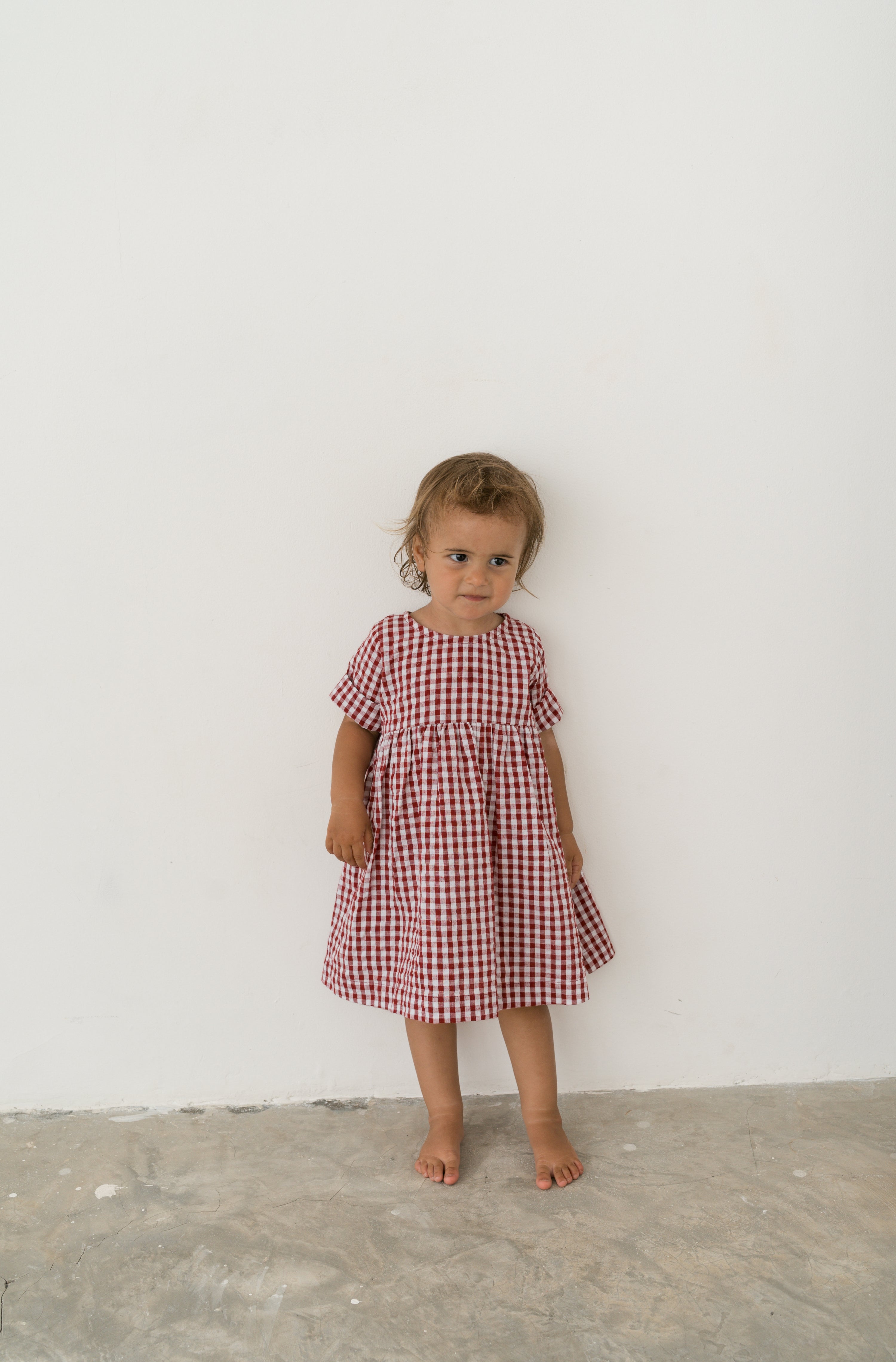 Illoura the Label Koa Dress - Red Gingham