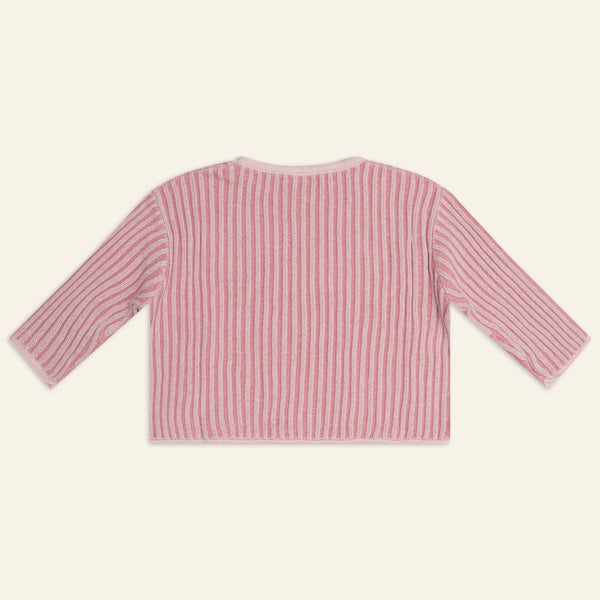 Illoura the Label Essential Knit Jumper - Strawberry Stripe