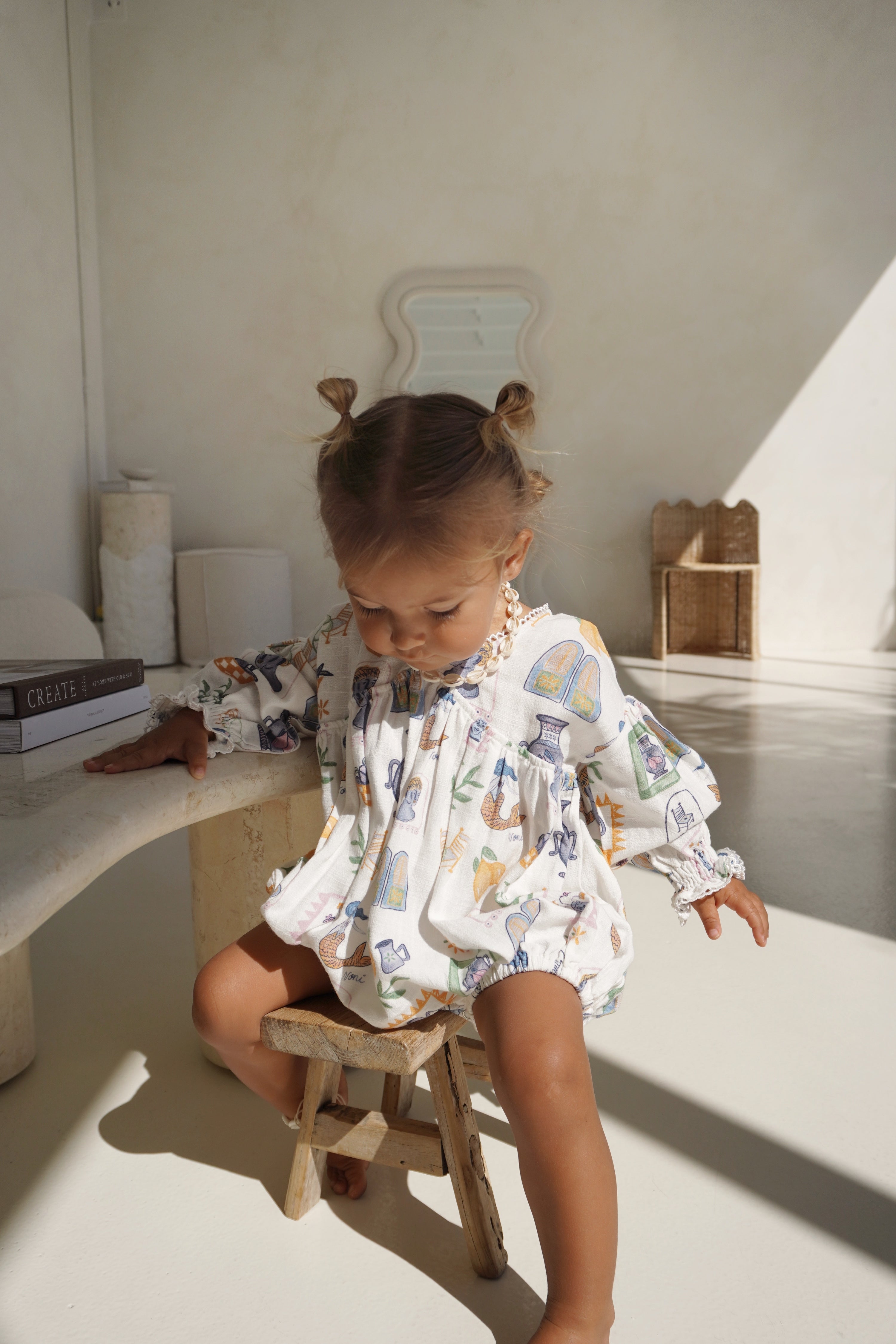 Noni & Co Noelle Romper - Paros