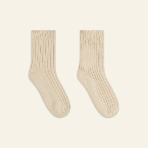 Illoura the Label Knit Socks - Biscuit