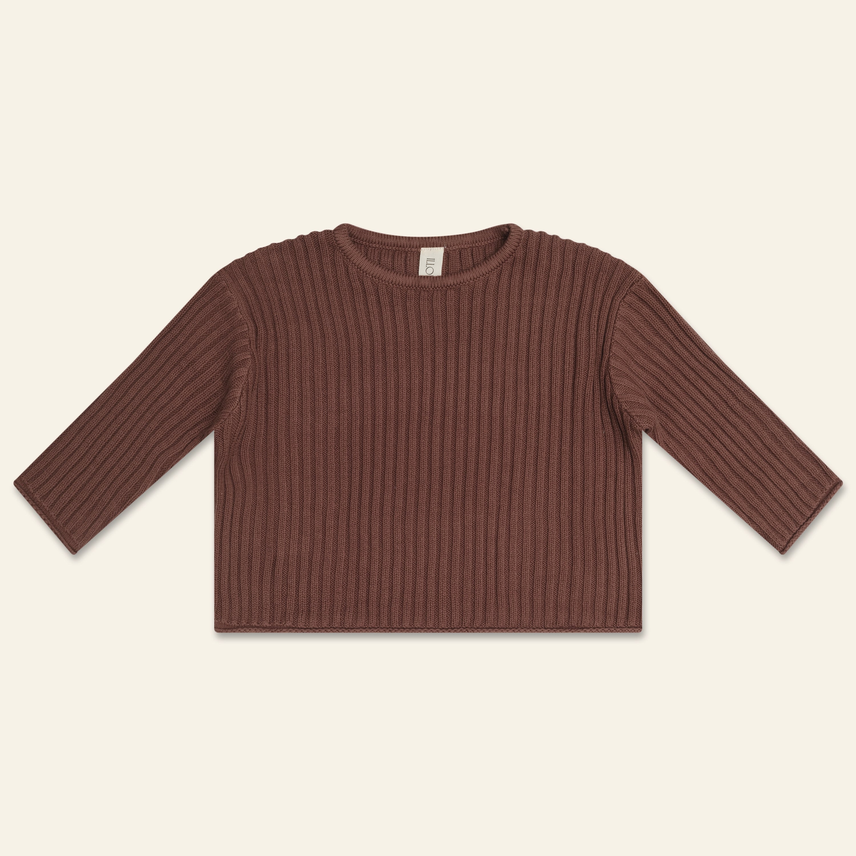 Illoura the Label Essential Knit Jumper | Cocoa