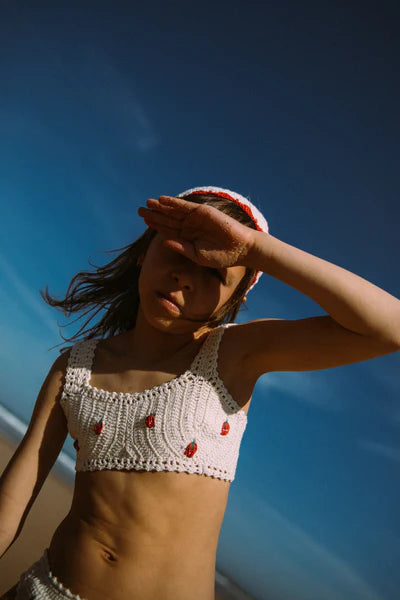 Nothing but Amor Buttercup Strawberry Kini