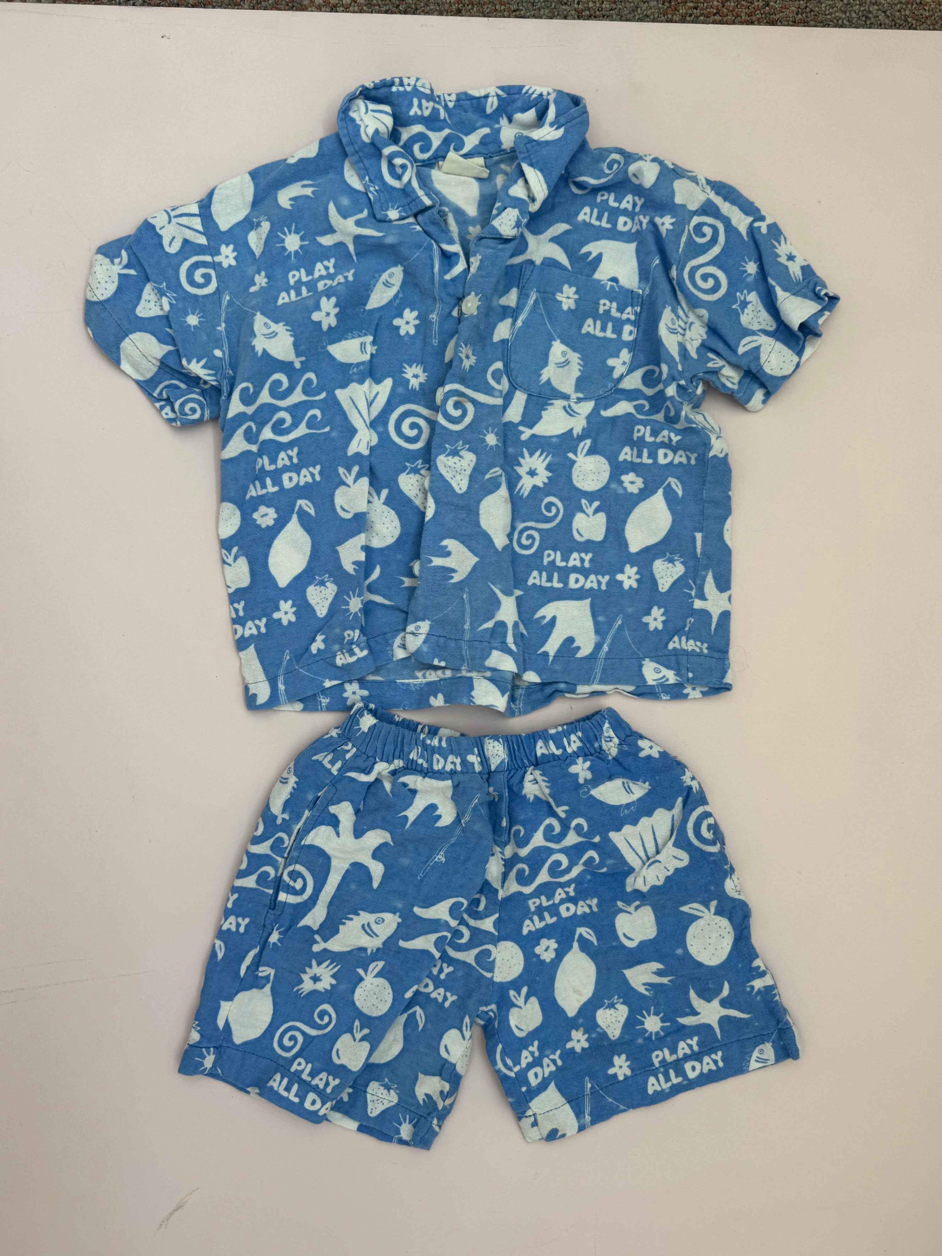 Pre Loved | Shirt and Short Set