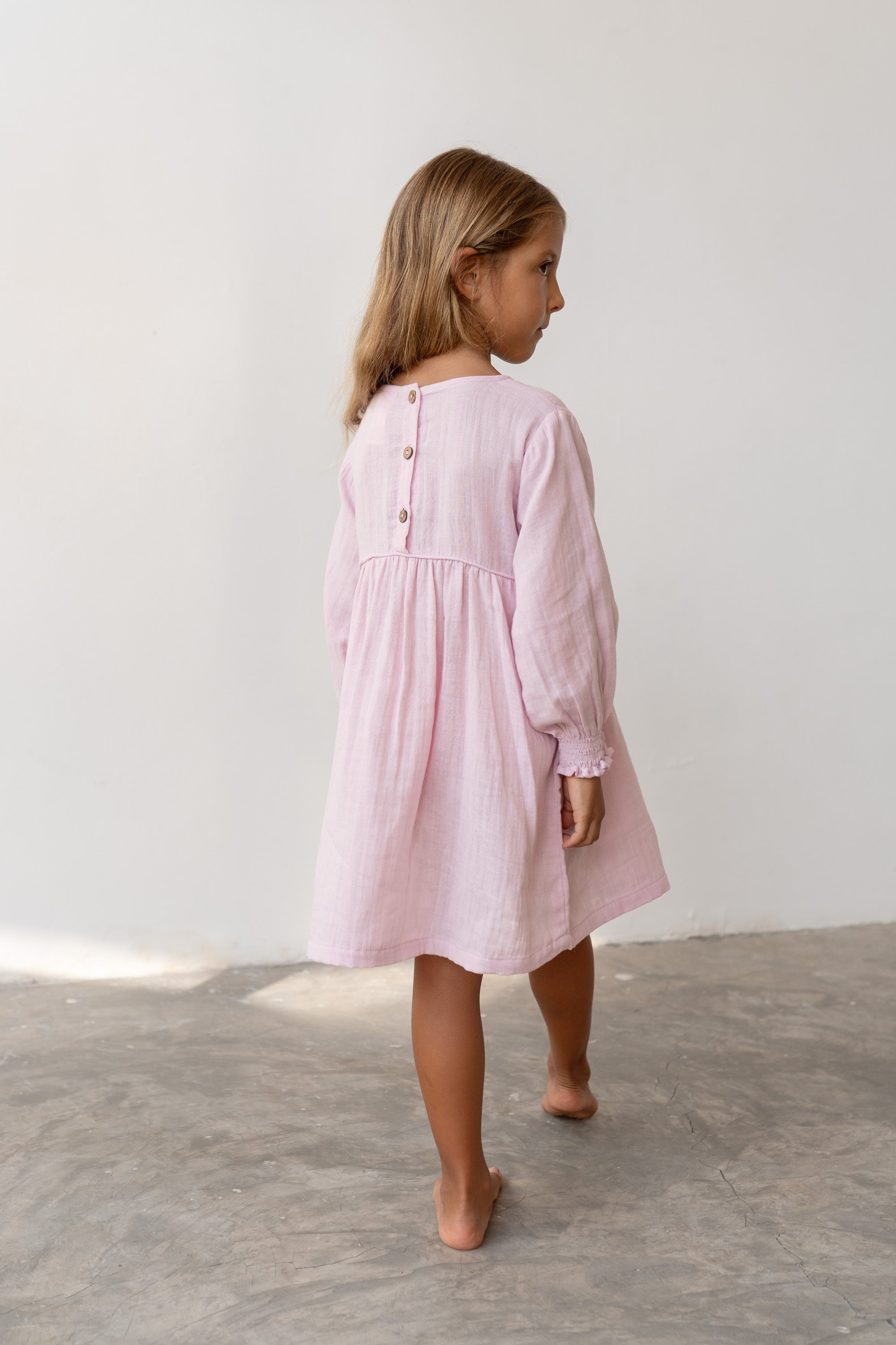 Illoura the Label Yumi Dress - Sweet Pea Pink