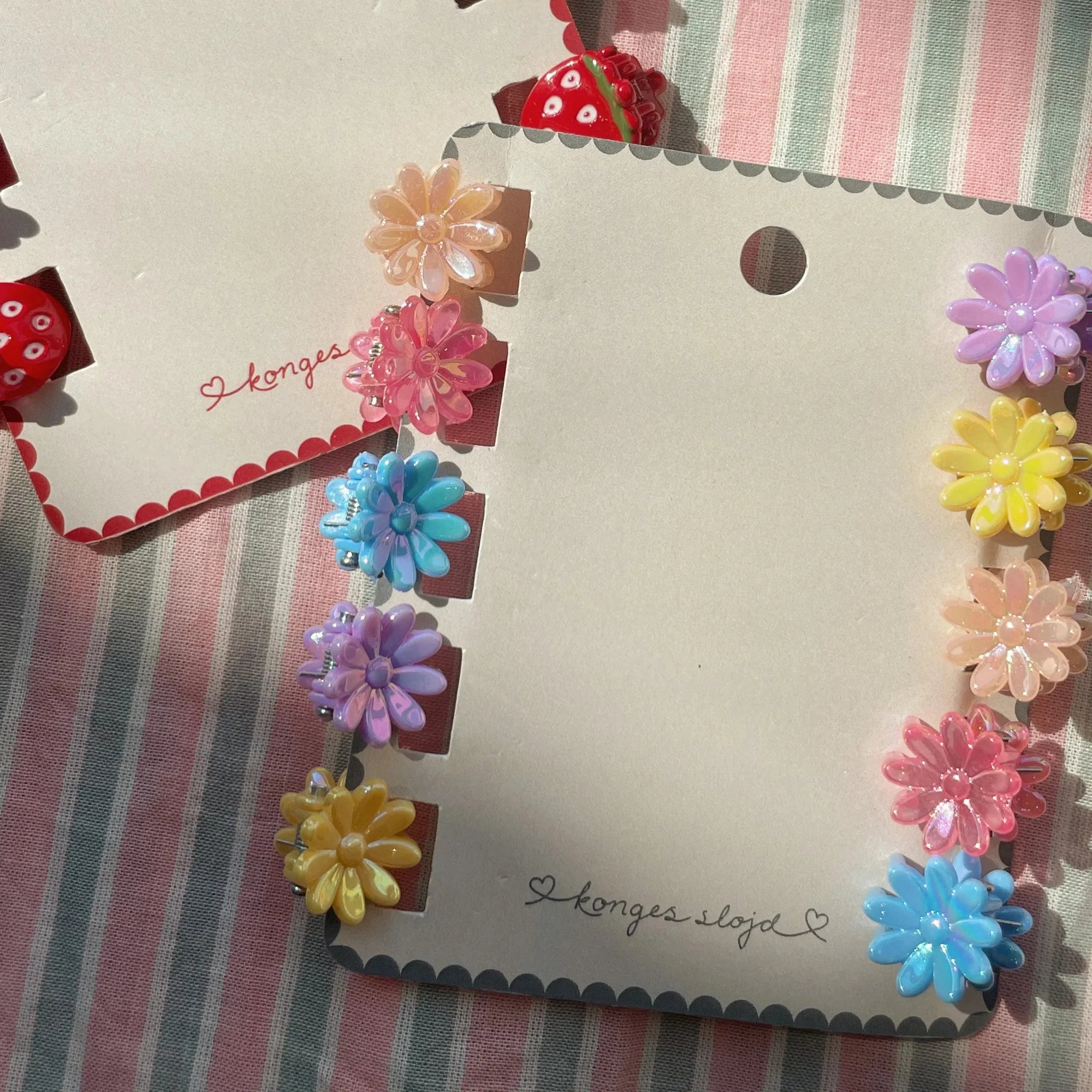 Konges Slojd Mini Flower Hair Claws 10 Pack