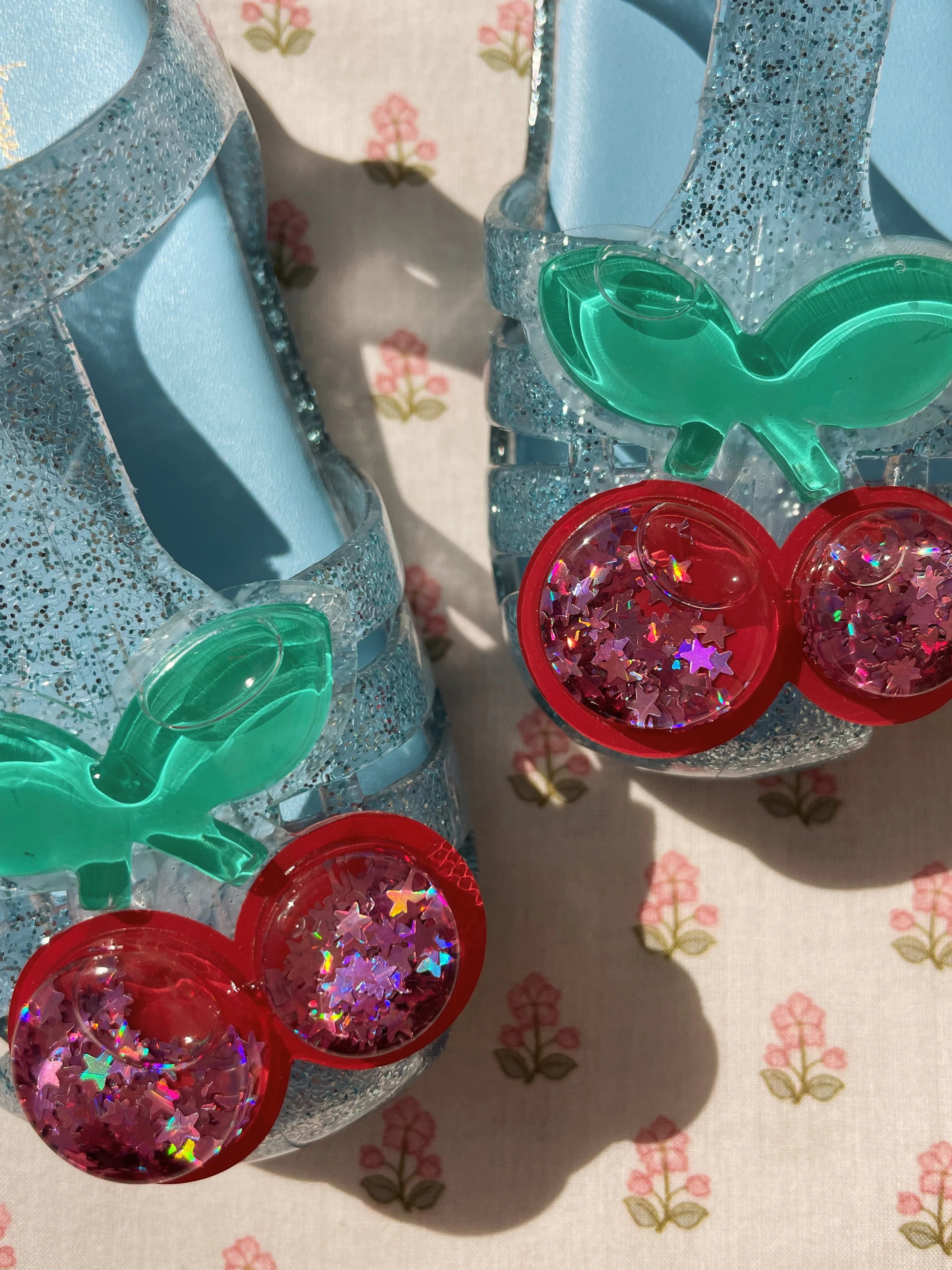 Konges Slojd Lilo Sandal | Glitter Blue