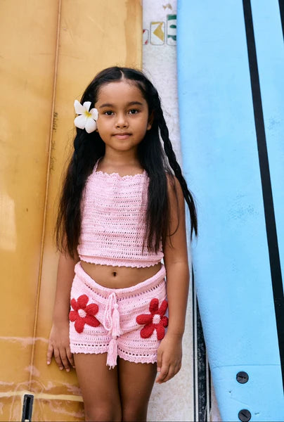 Nothing but Amor Back Bow Top | Pink