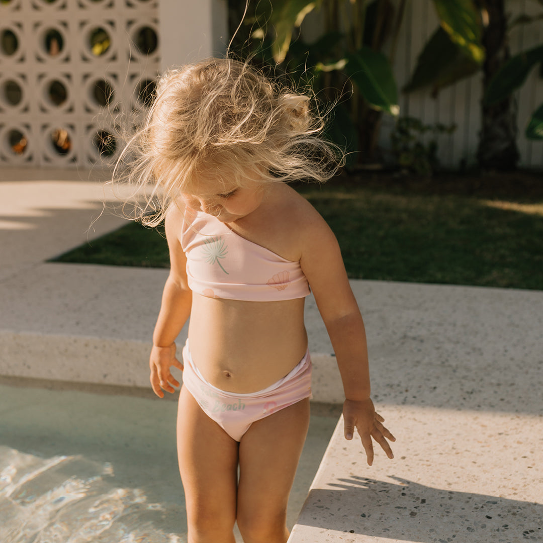 Golden Children Palm Beach Two Piece Swimsuit Palm Beach Pink