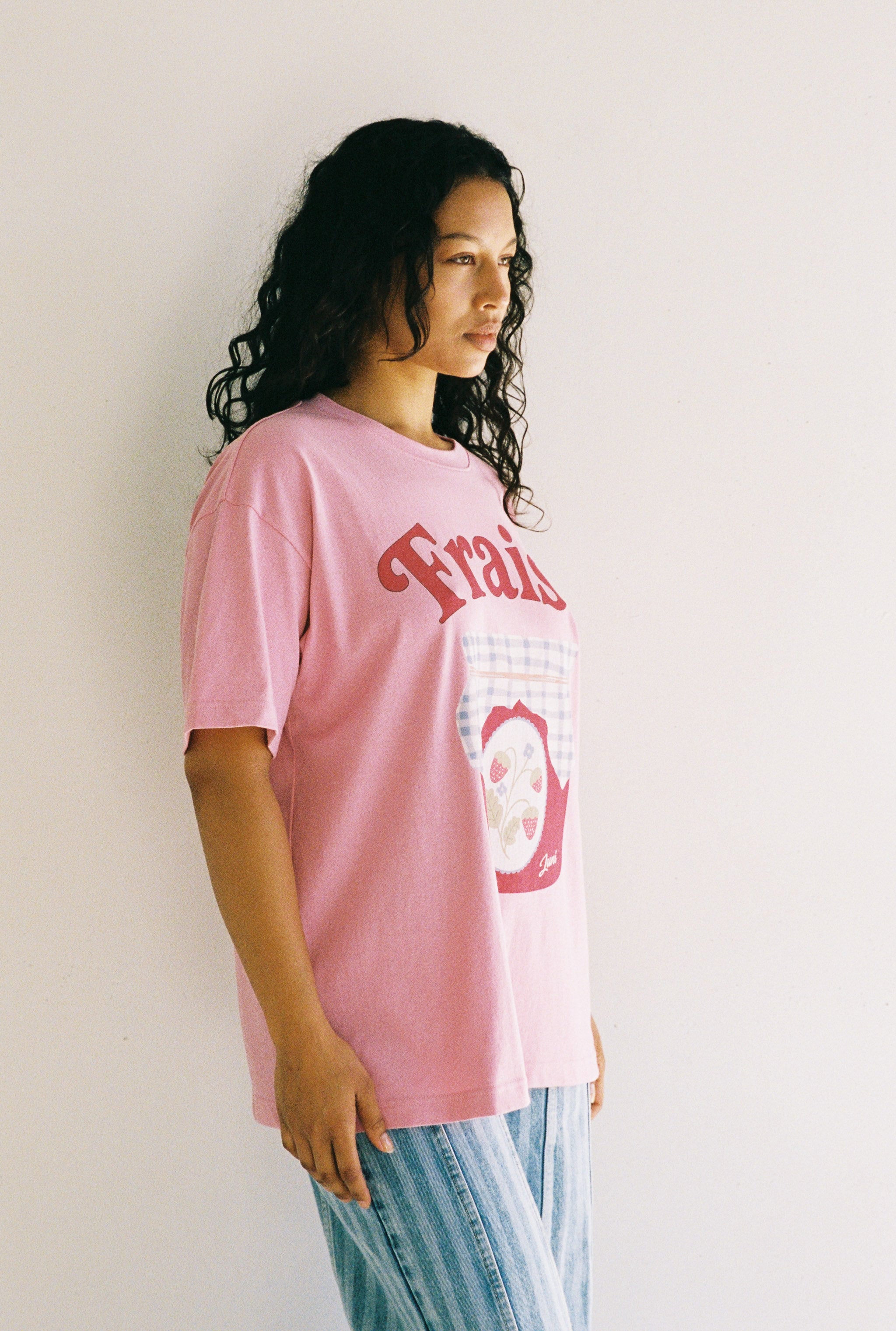 Juni Fraise tee | Pink