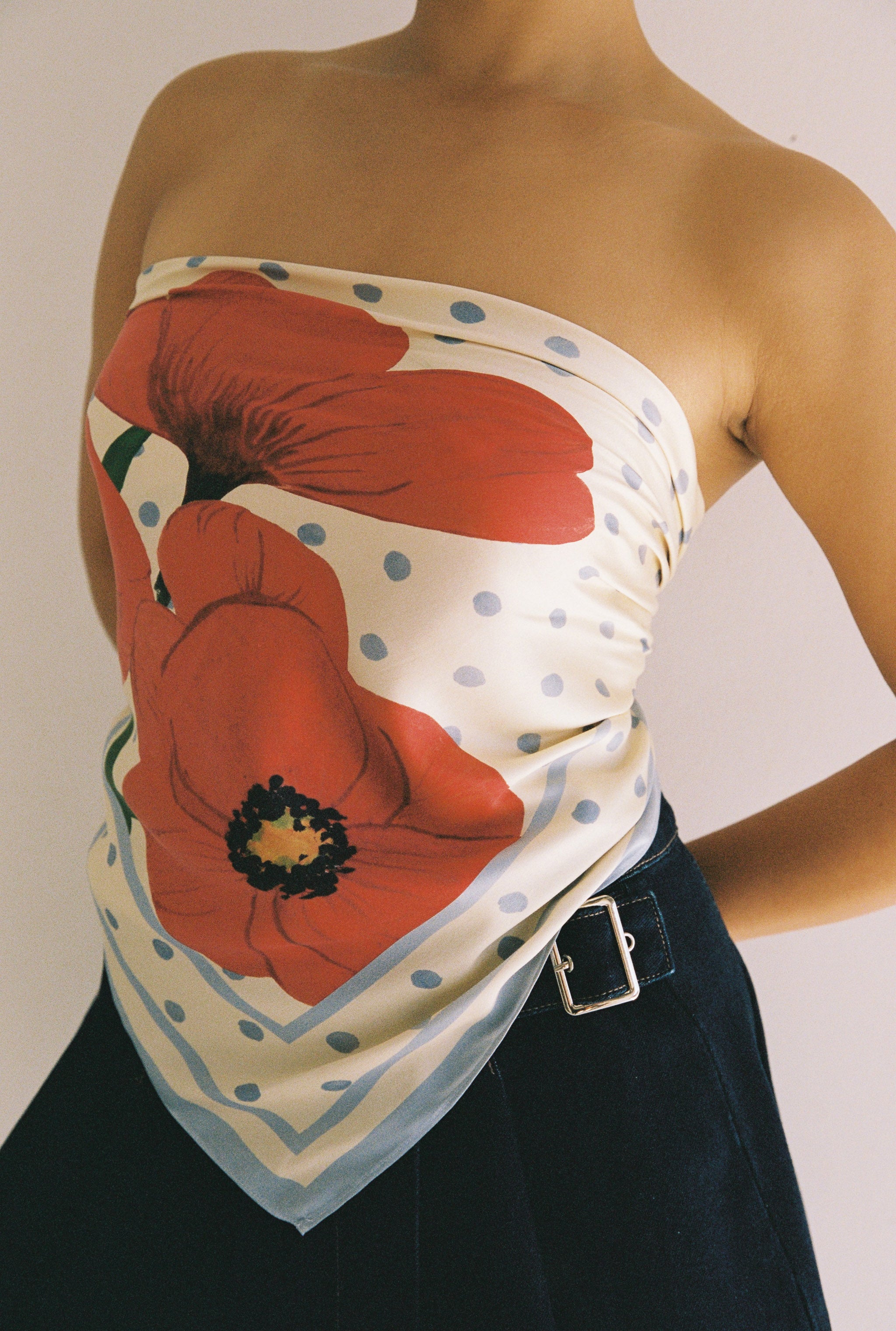 Juni Poppy Scarf