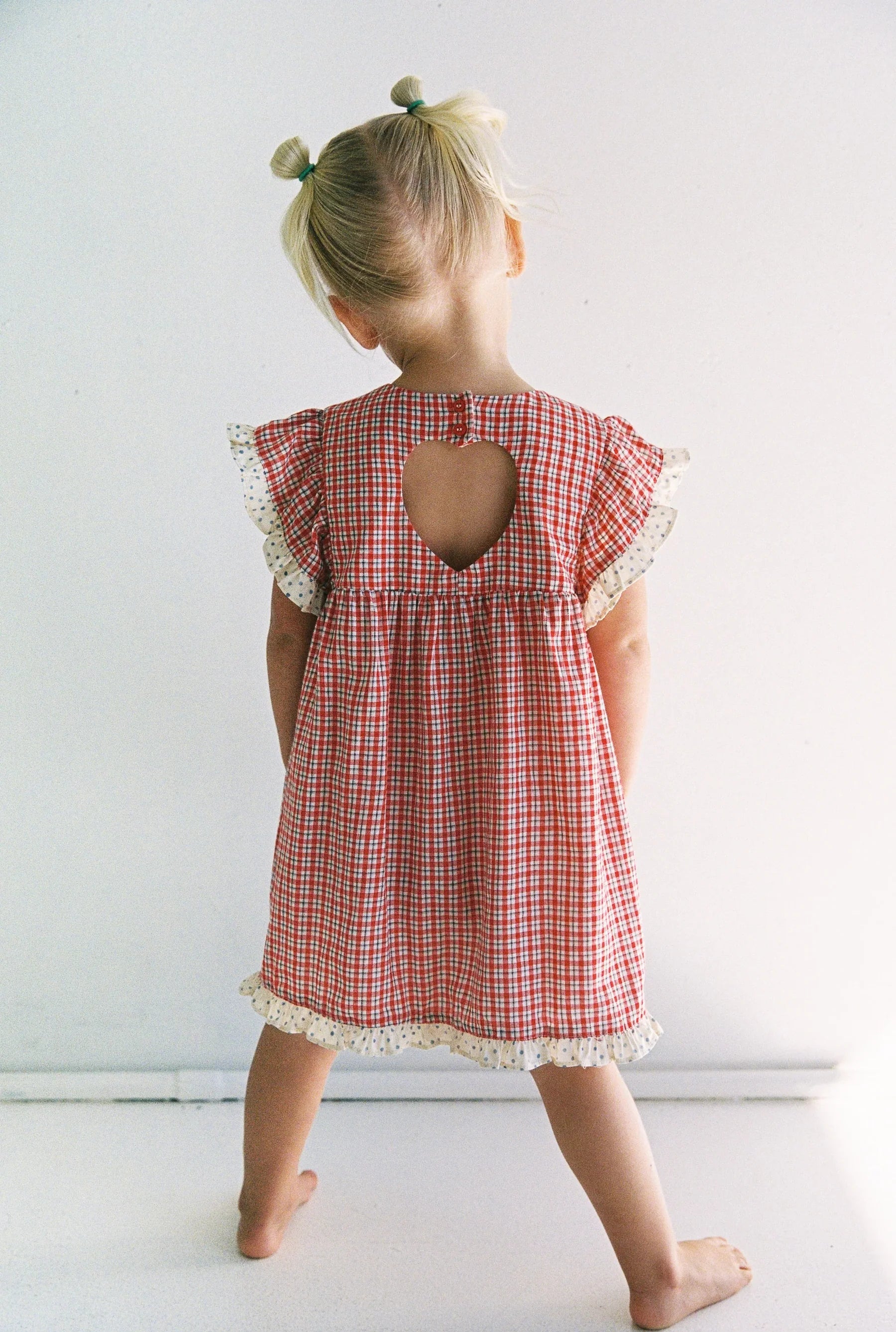 Juni Daisy Dress | Red Check